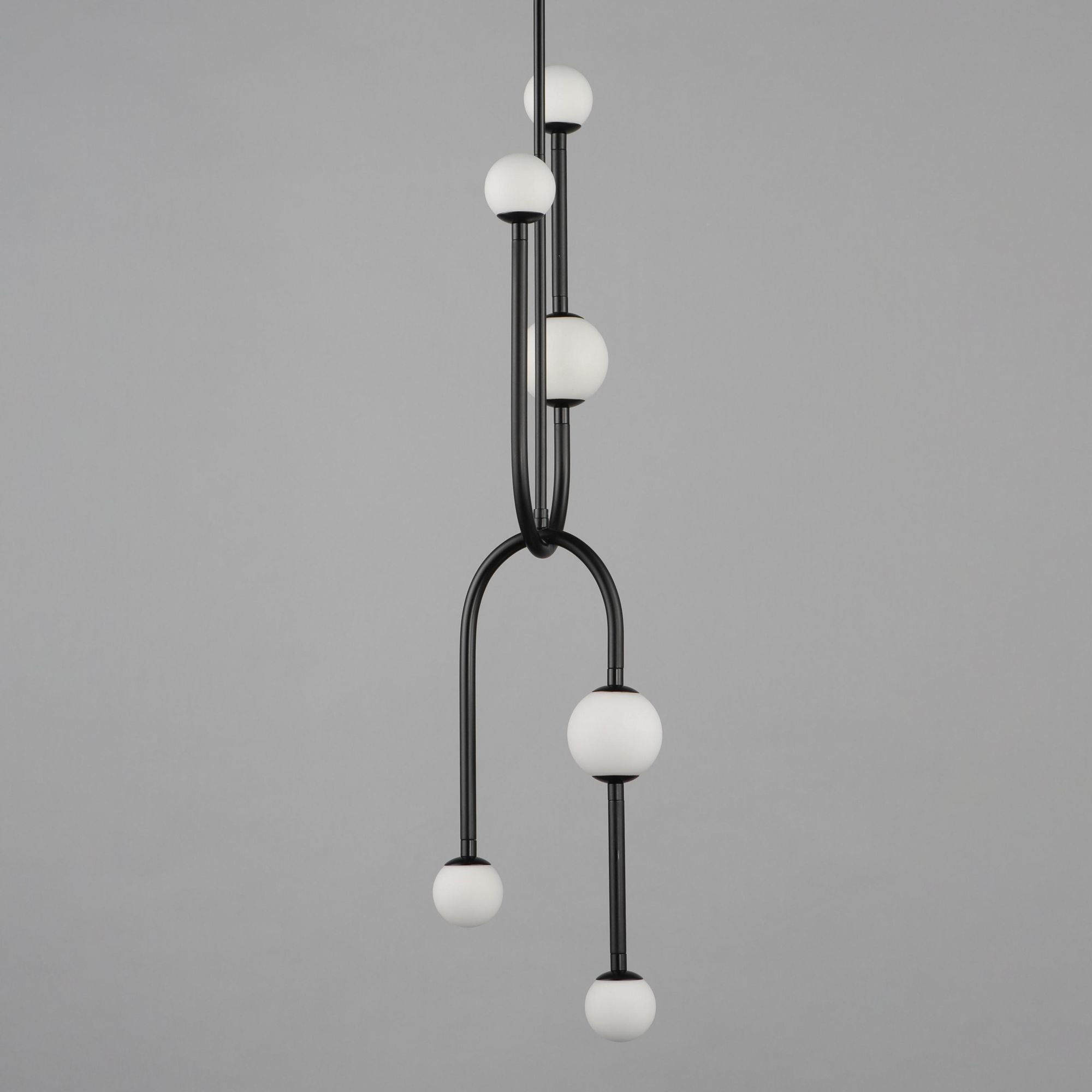 Studio M SM24836BK Alina 6-Light LED Pendant in Black by Nina Magon