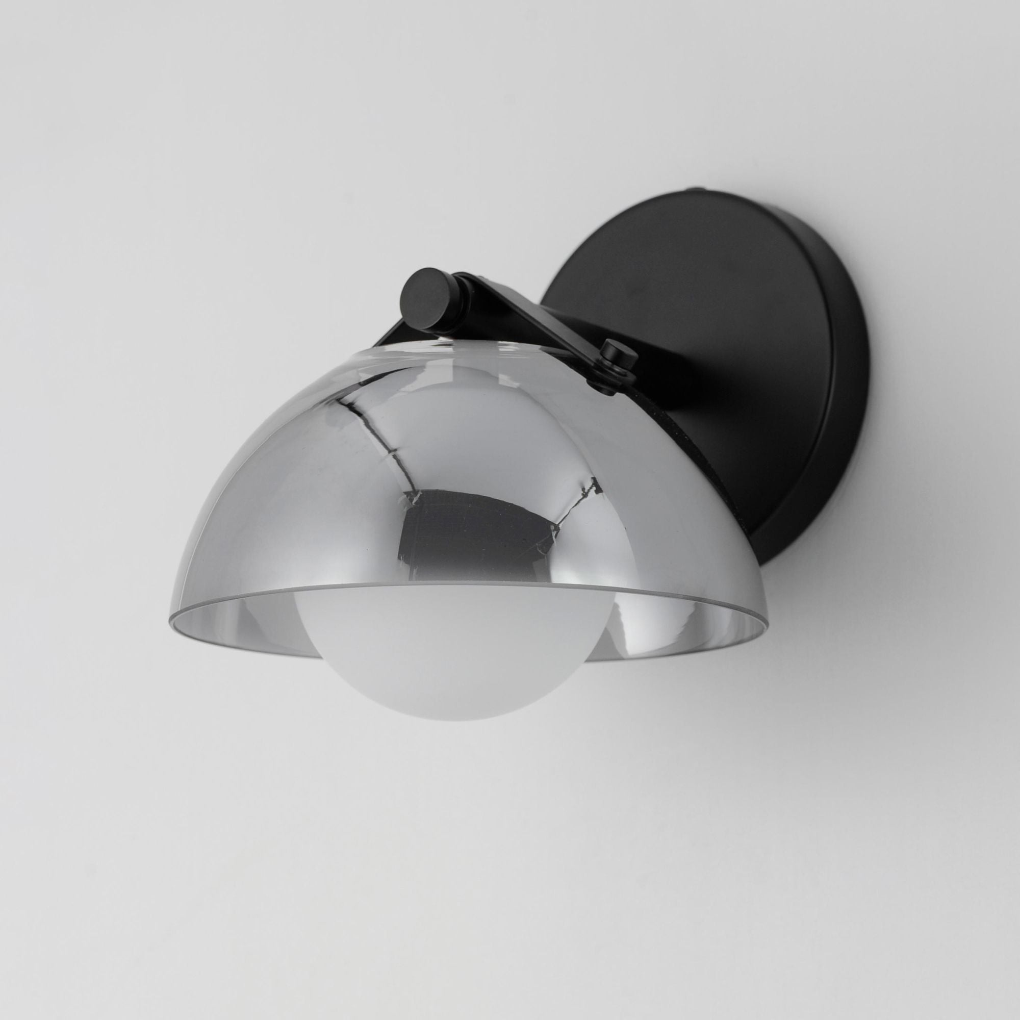 Studio M SM31001MSKGM Domain 1-Light - Smoke/Gunmetal Wall Sconce by Mat Sanders