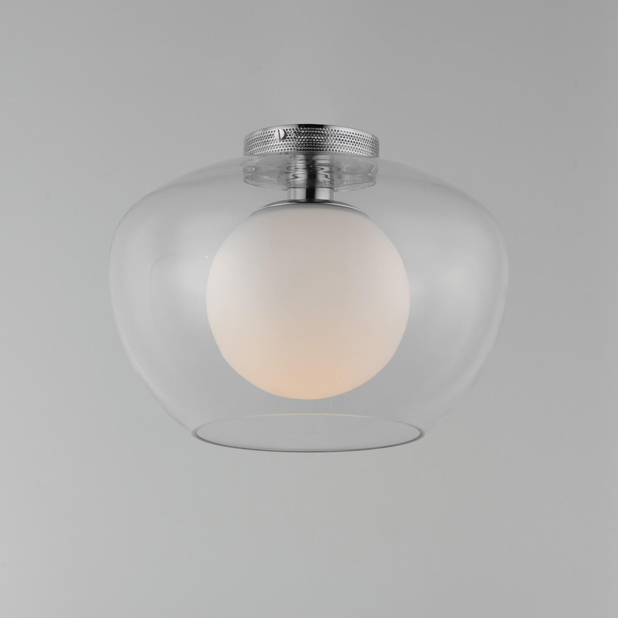 Studio M SM31084CLPC Incognito 14" Surface Mount - Clear/Chrome in Polished Chrome by Mat Sanders