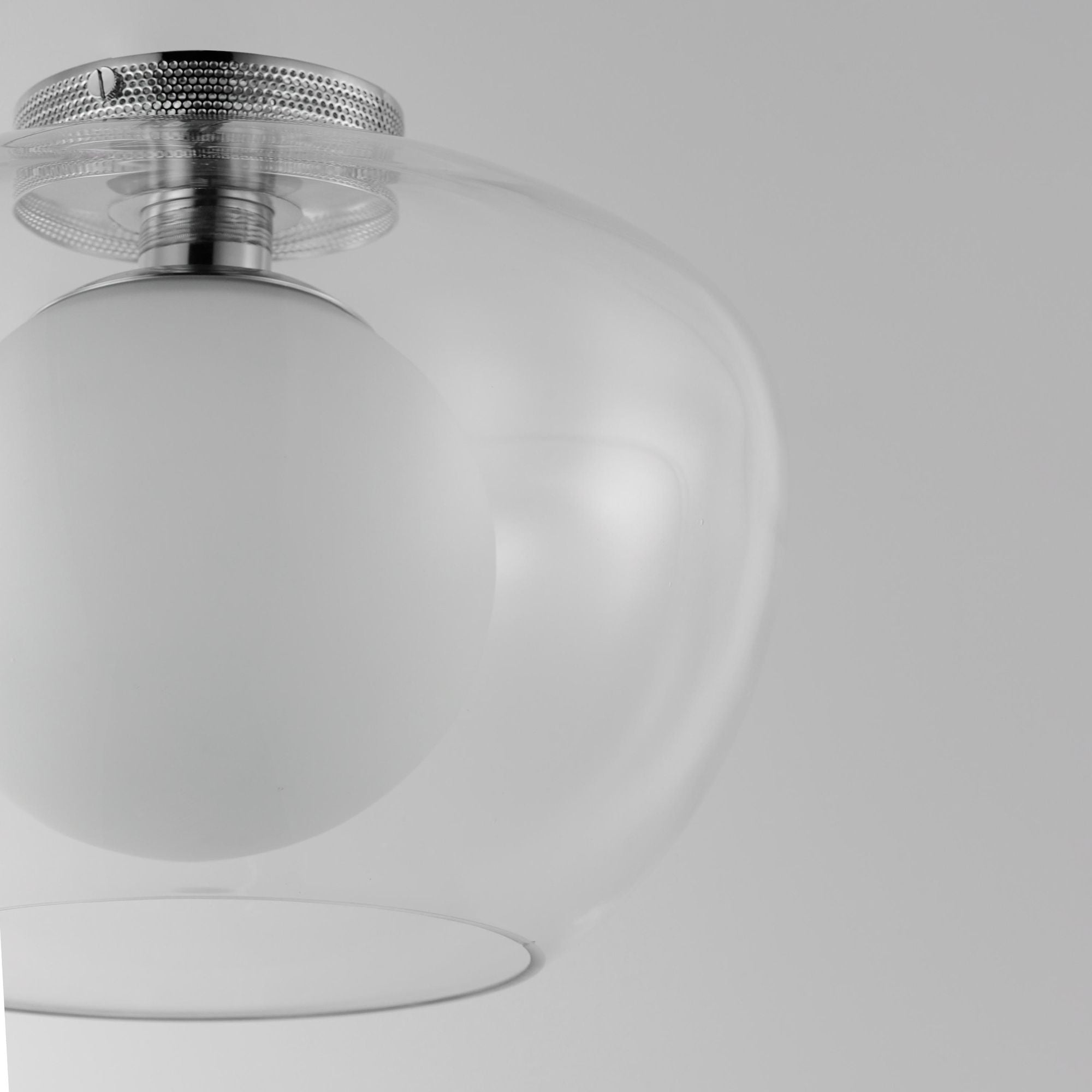 Studio M SM31084CLPC Incognito 14" Surface Mount - Clear/Chrome in Polished Chrome by Mat Sanders