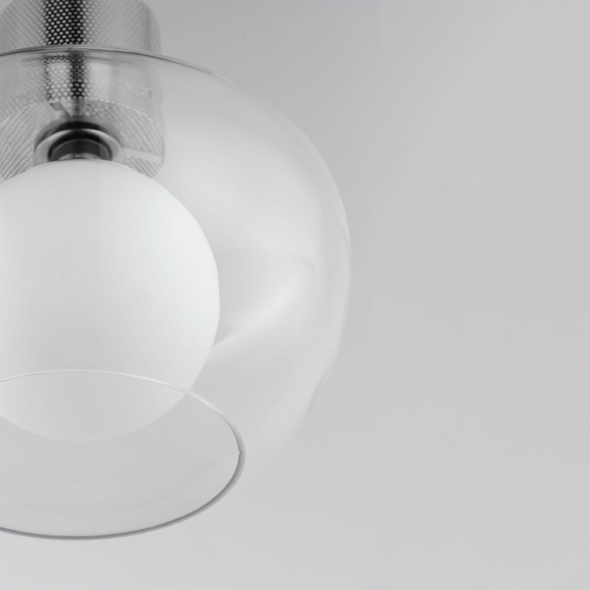Studio M SM31086CLPC Incognito 14" Pendant - Clear/Chrome in Polished Chrome by Mat Sanders