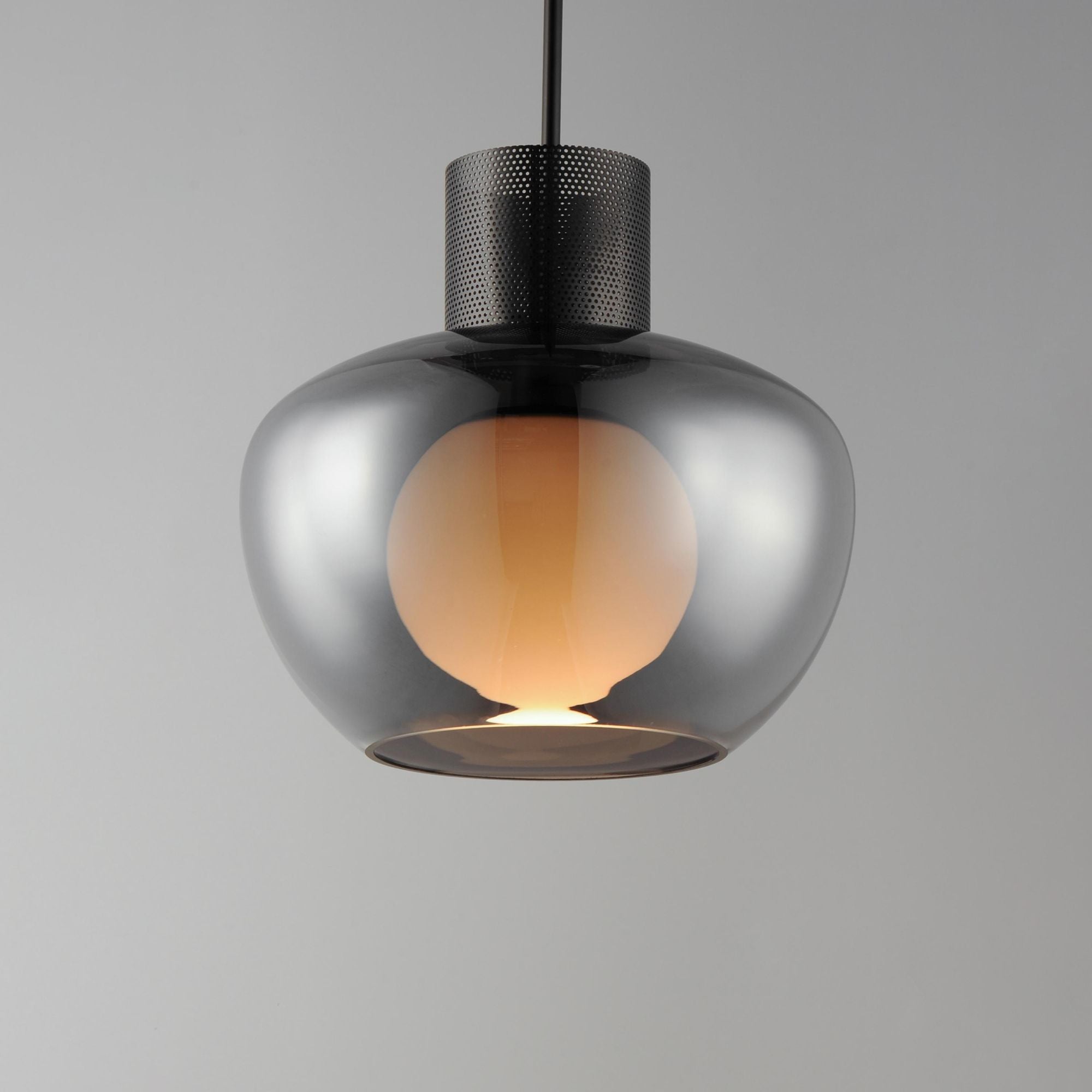 Studio M SM31086MSKGM Incognito 14" Pendant - Mirror Smoke/Gunmetal by Mat Sanders