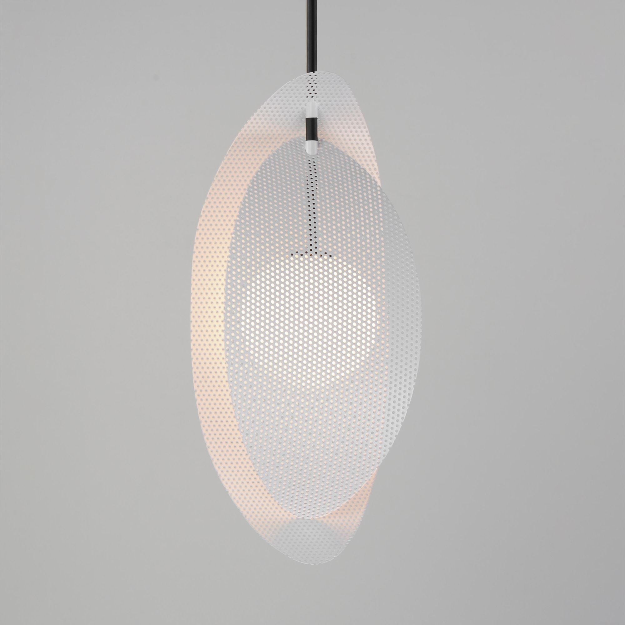 Studio M SM32361SWMW Chips 1-Light Pendant - Matte White by Mat Sanders