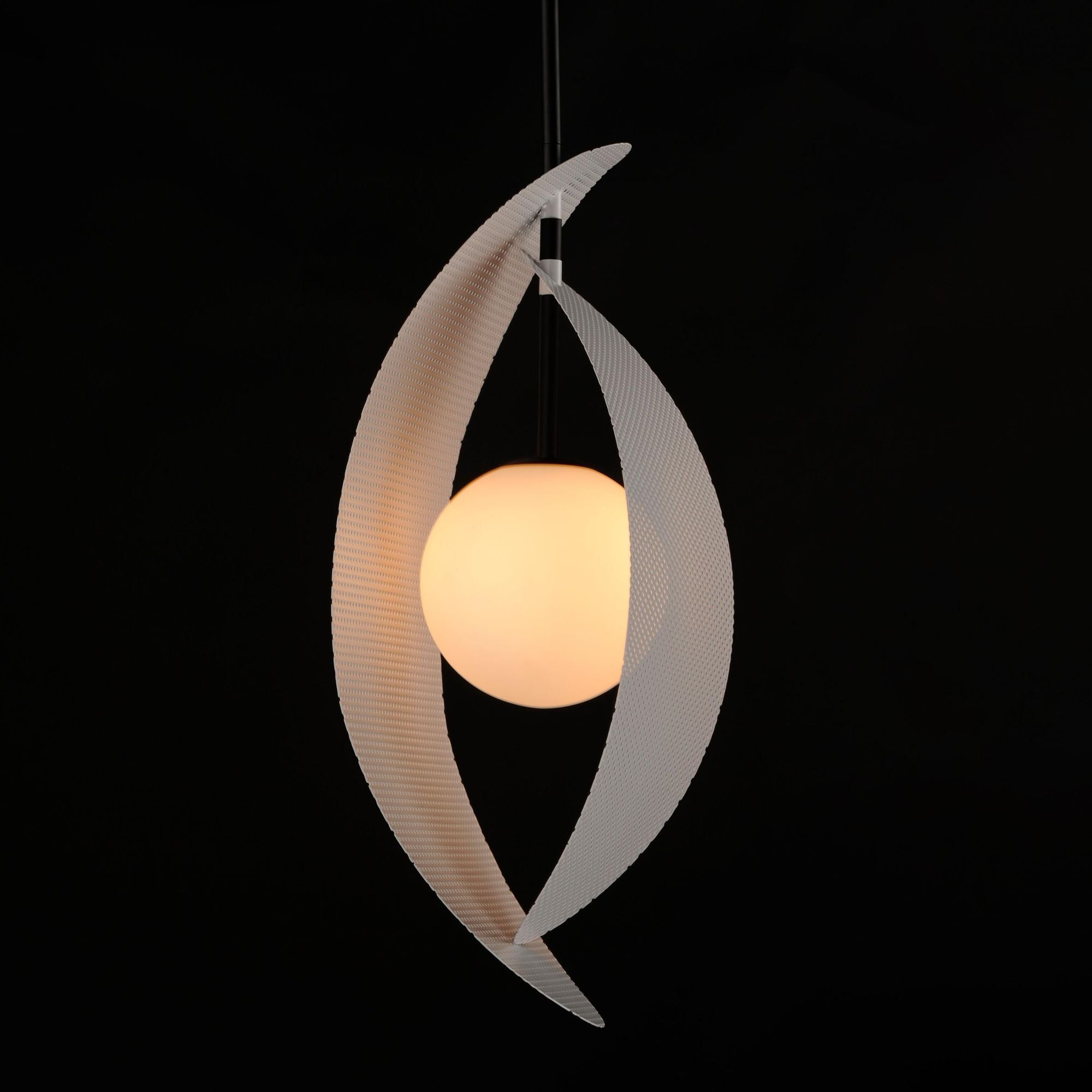 Studio M SM32361SWMW Chips 1-Light Pendant - Matte White by Mat Sanders