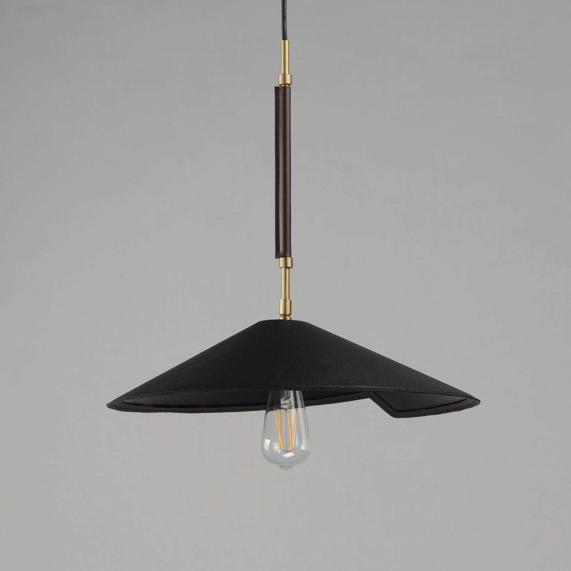 Studio M SM81806NAB Cavalier 16" Pendant in Natural Aged Brass by Mat Sanders