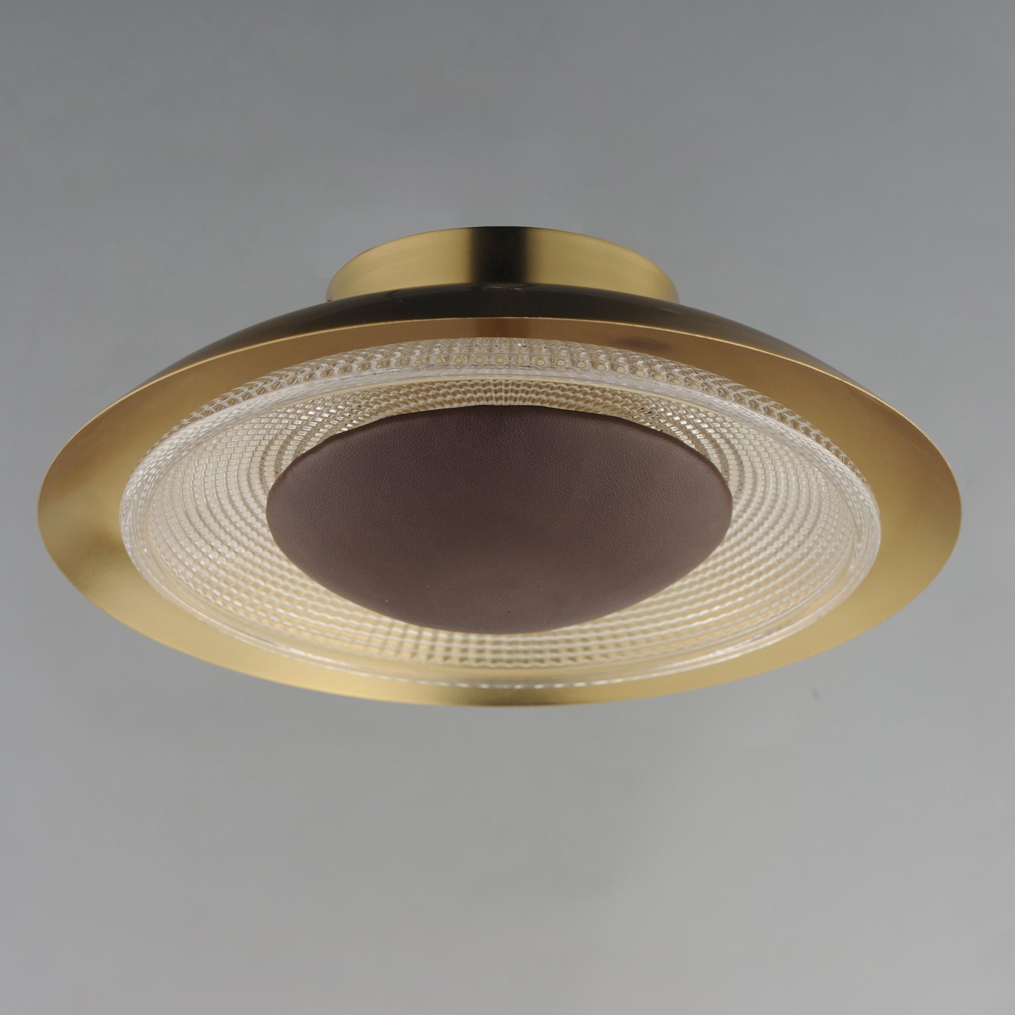 Studio M SM81860CRNAB Prismatic 16" Surface Mount in Natural Aged Brass by Mat Sanders