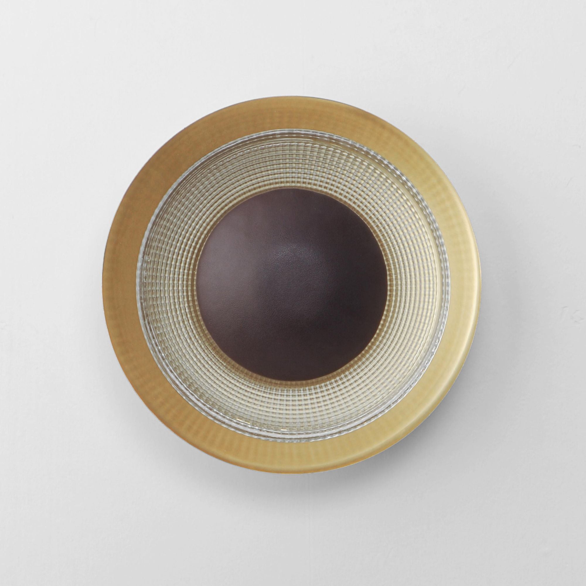 Studio M SM81860CRNAB Prismatic 16" Surface Mount in Natural Aged Brass by Mat Sanders