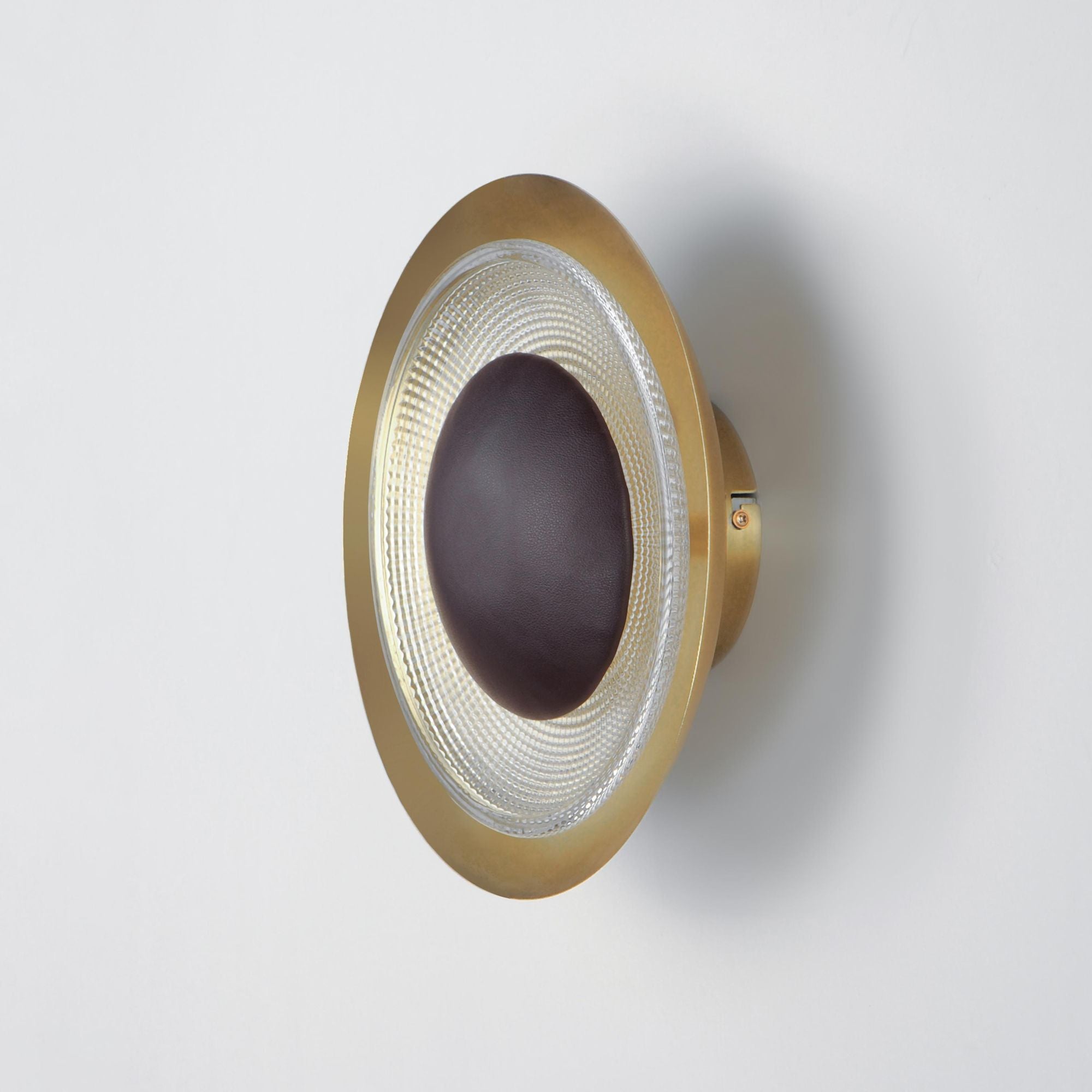 Studio M SM81860CRNAB Prismatic 16" Surface Mount in Natural Aged Brass by Mat Sanders