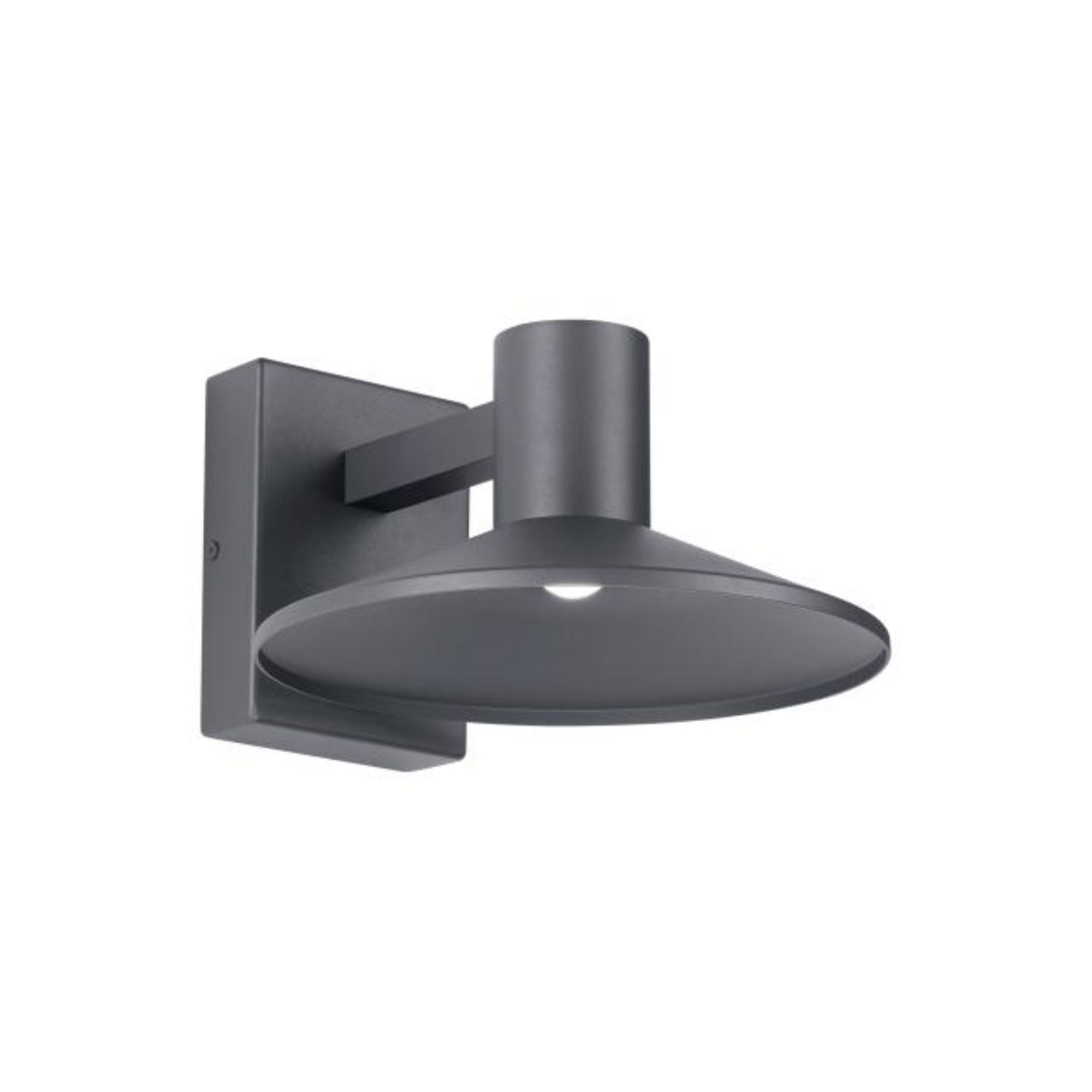 Ash 10 Outdoor Wall Outdoor 1-Light LED 2700K Charcoal by Sean Lavin