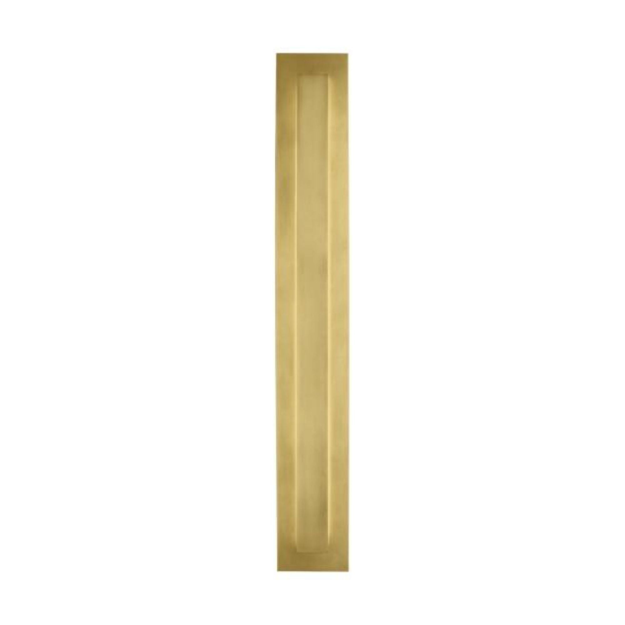 Aspen 36 Outdoor Wall Outdoor 1-Light LED 3000K Natural Brass by Sean Lavin