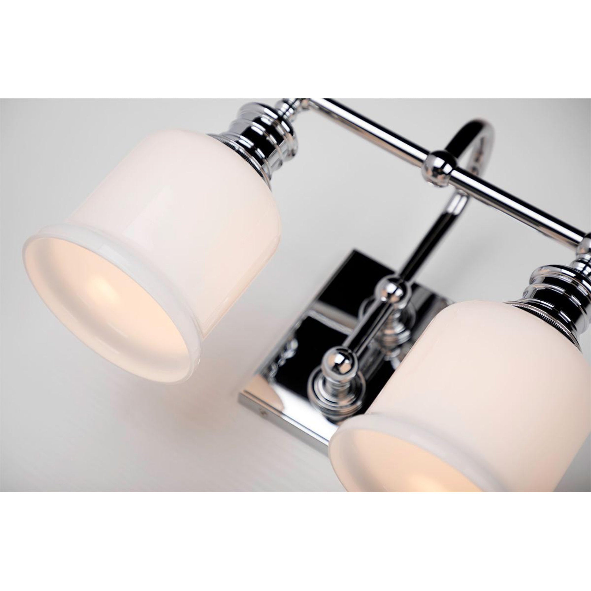 Keswick 4-Light Bath and Vanity in Polished Chrome 29L x 29W x 11H