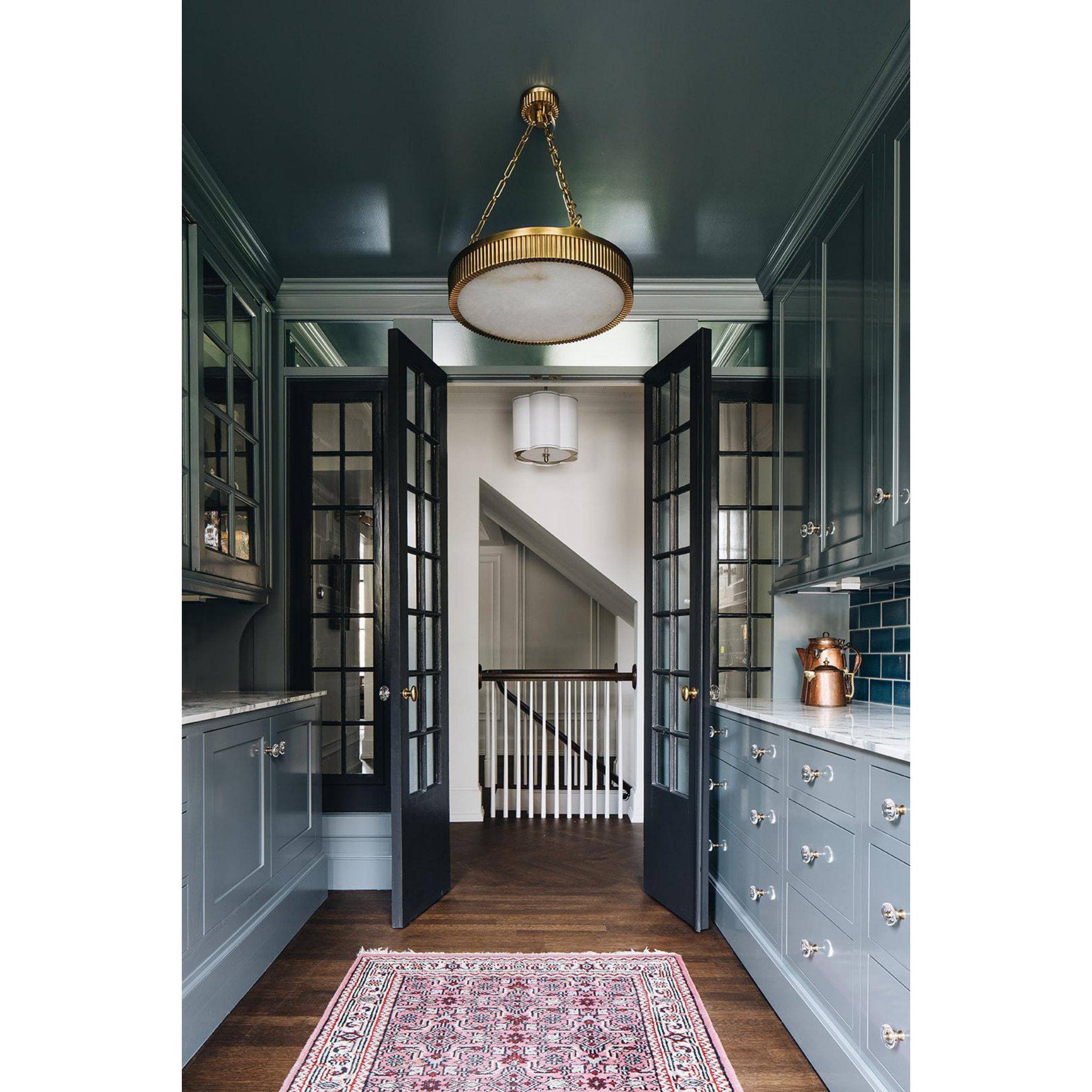 Lynden 5-Light Chandelier in Aged Brass 22L x 22W x 8.25H