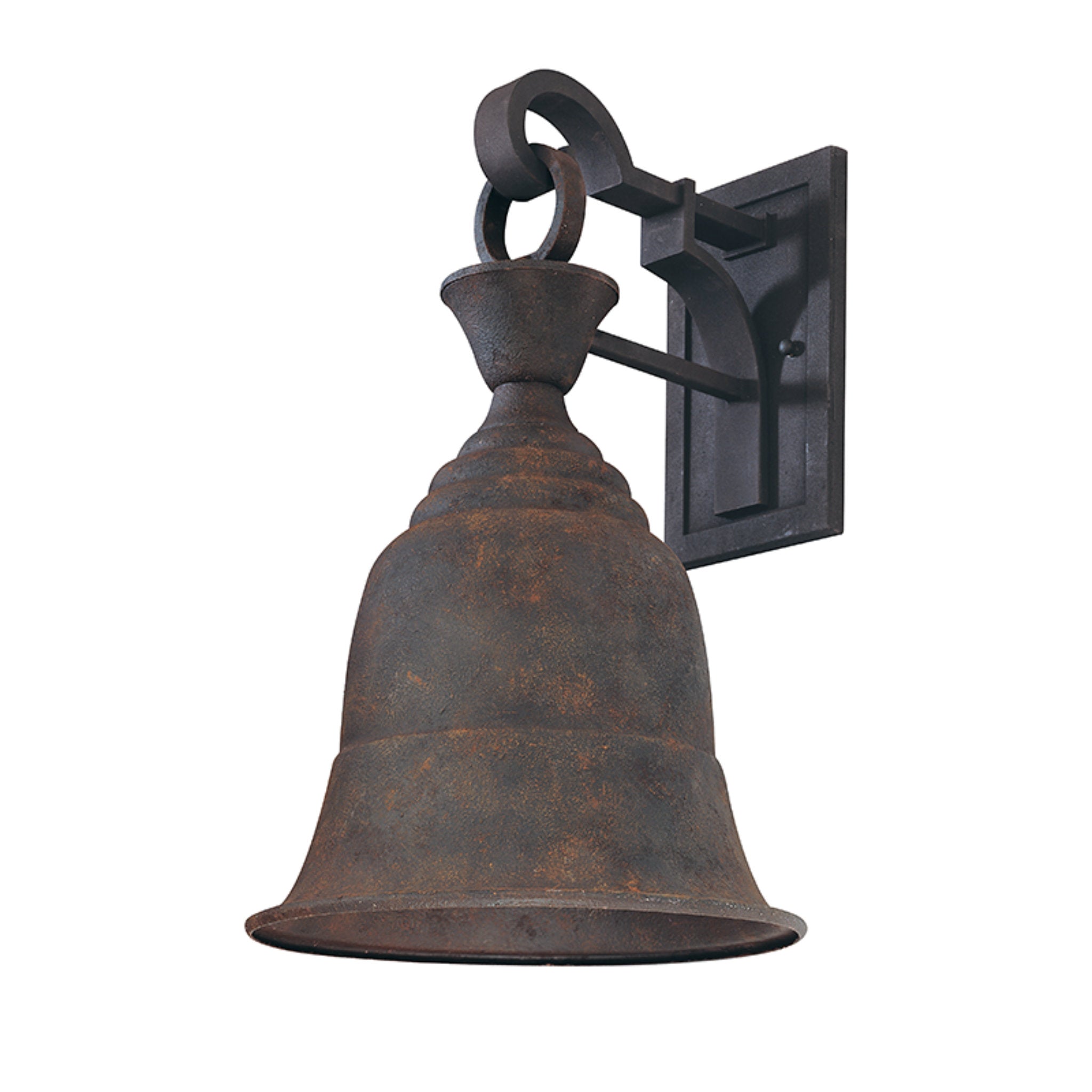 Liberty Wall Sconce 0-Light Outdoor LED in Heritage Bronze 13L x 13W x 19.75H