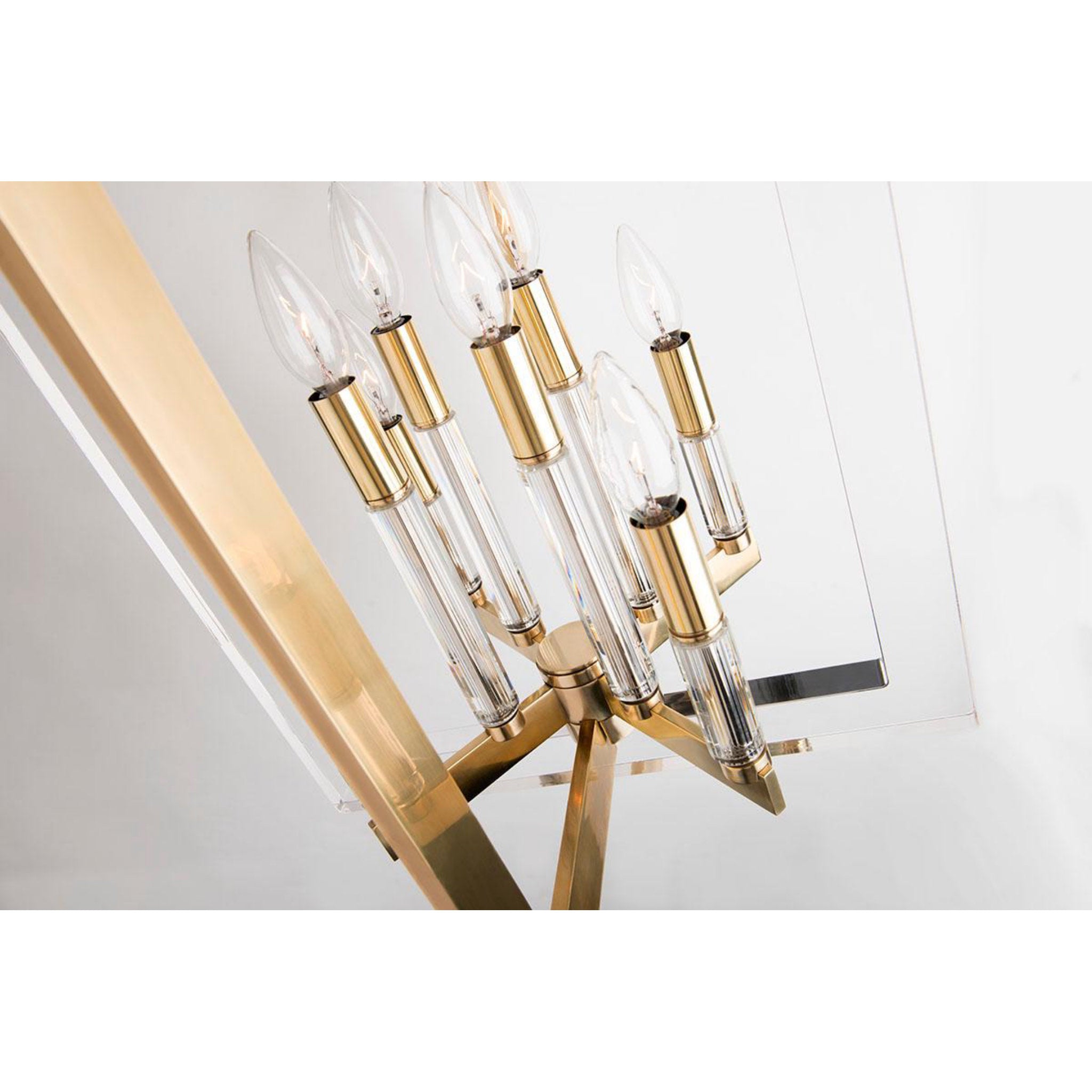 Wellington 4-Light Pendant in Polished Nickel 12L x 12W x 18.75H
