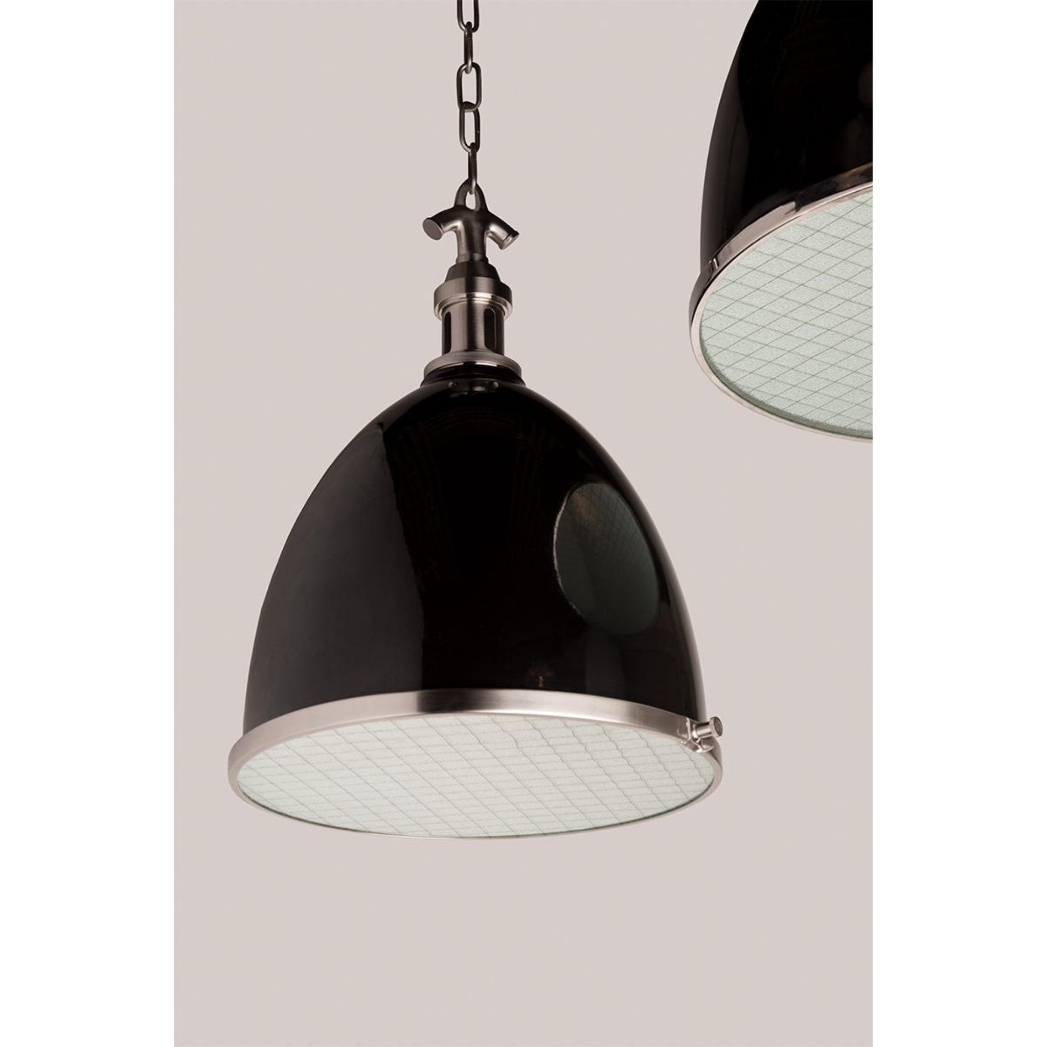 Viceroy 1-Light Pendant in White/Aged Brass 12.75L x 12.75W x 17.75H