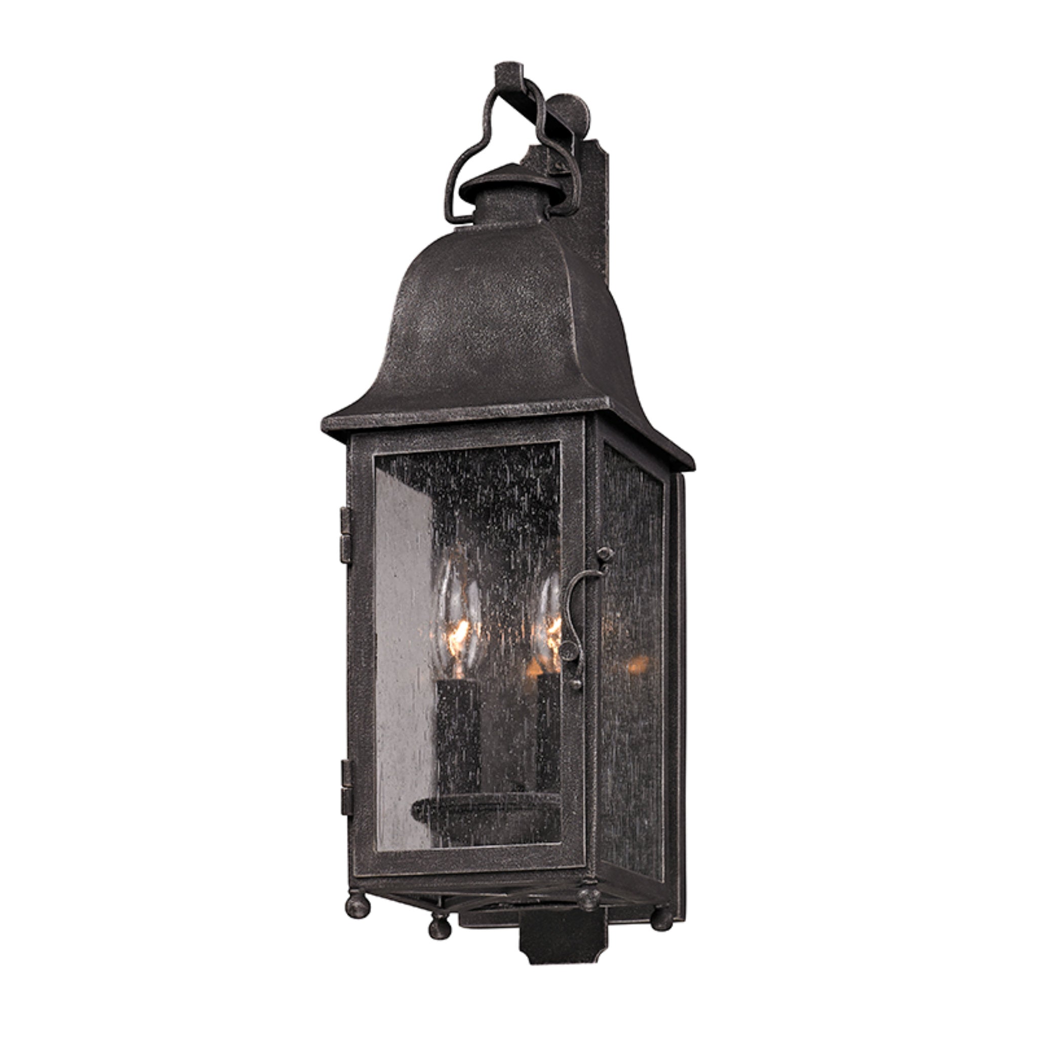 Larchmont Wall Sconce 2-Light Outdoor LED in Vintage Bronze 6L x 6W x 18.75H