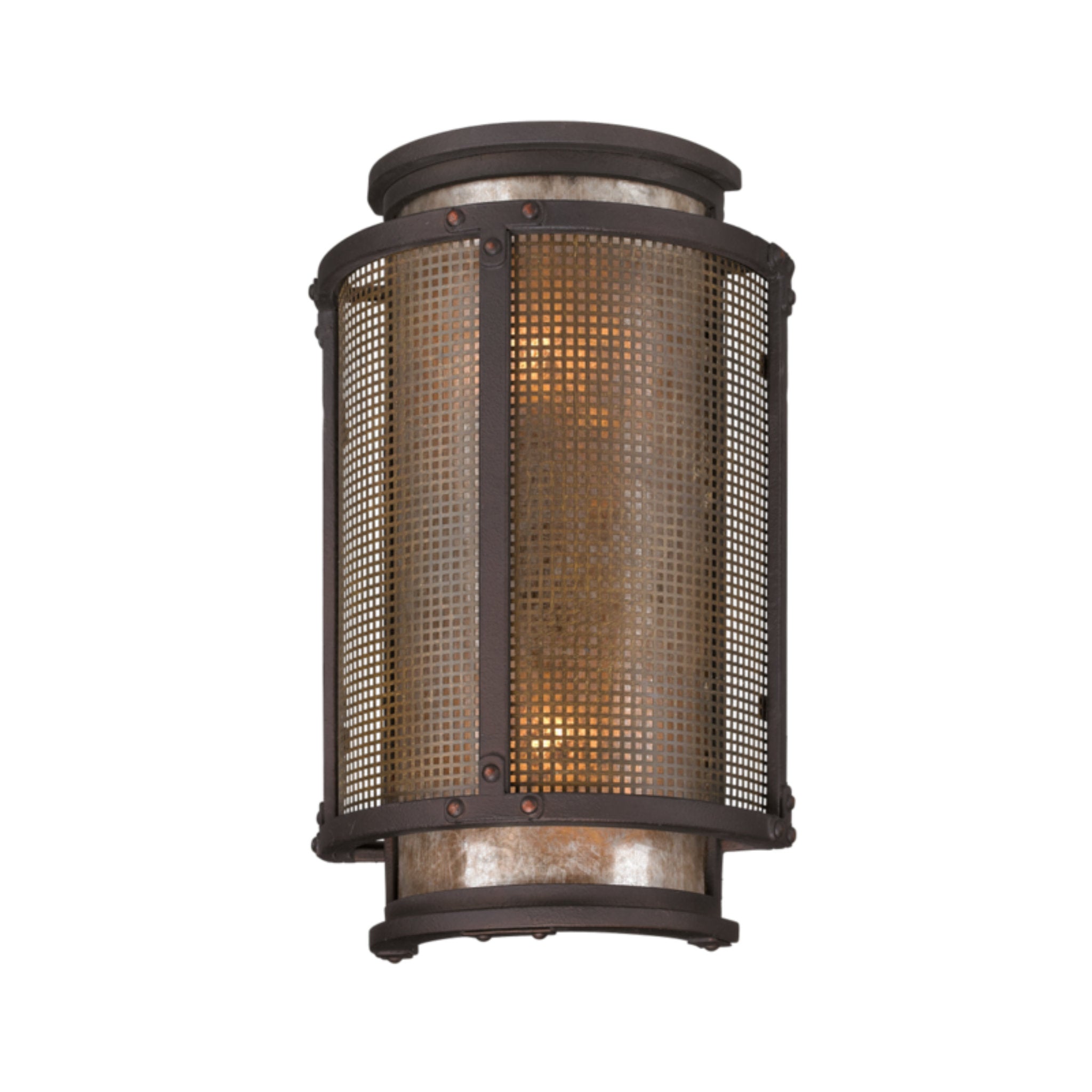 Copper Mountain Wall Sconce 2-Light Outdoor LED in Bronze 8.75L x 8.75W x 14.25H