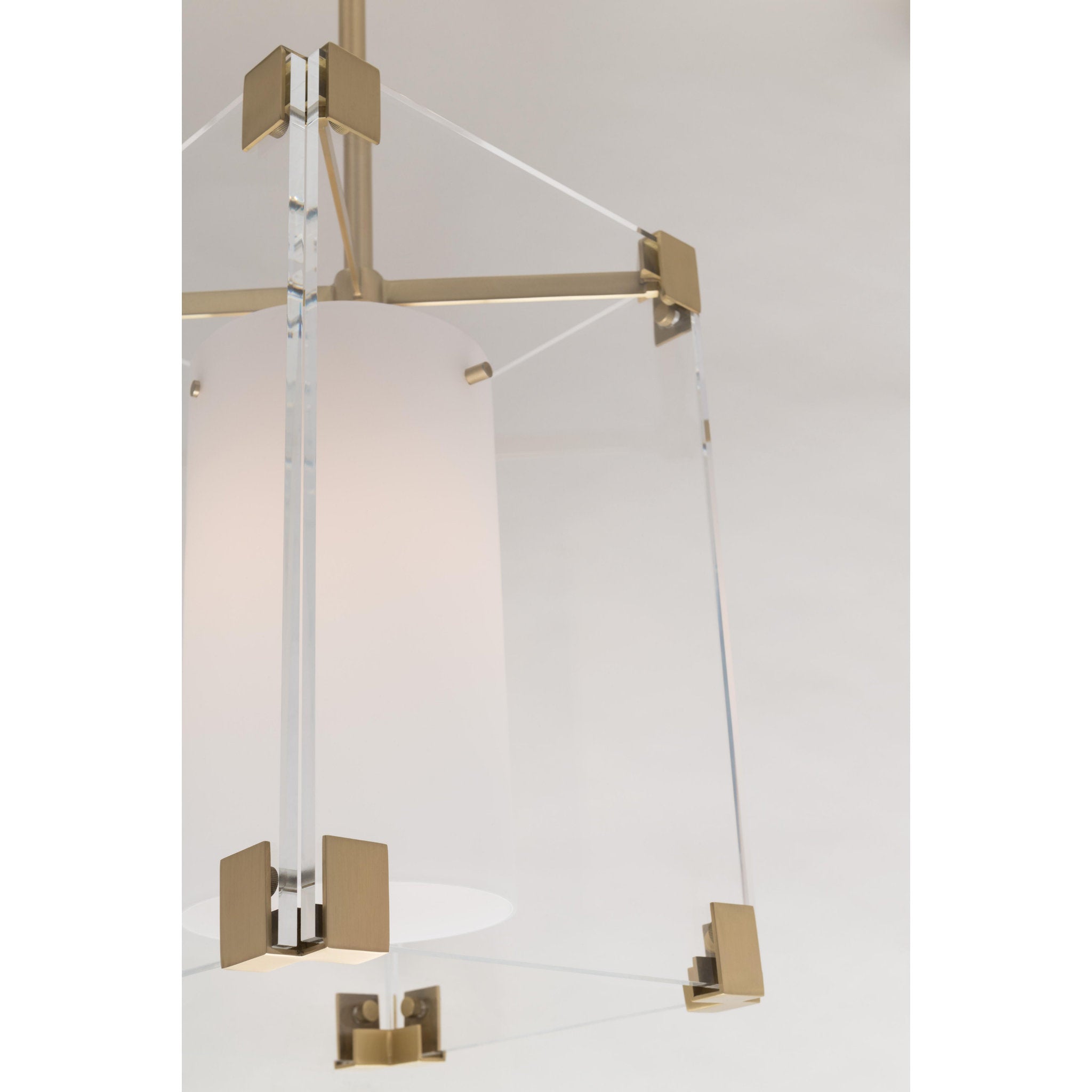 Achilles 1-Light Pendant in Polished Nickel 13.25L x 13.25W x 18.75H