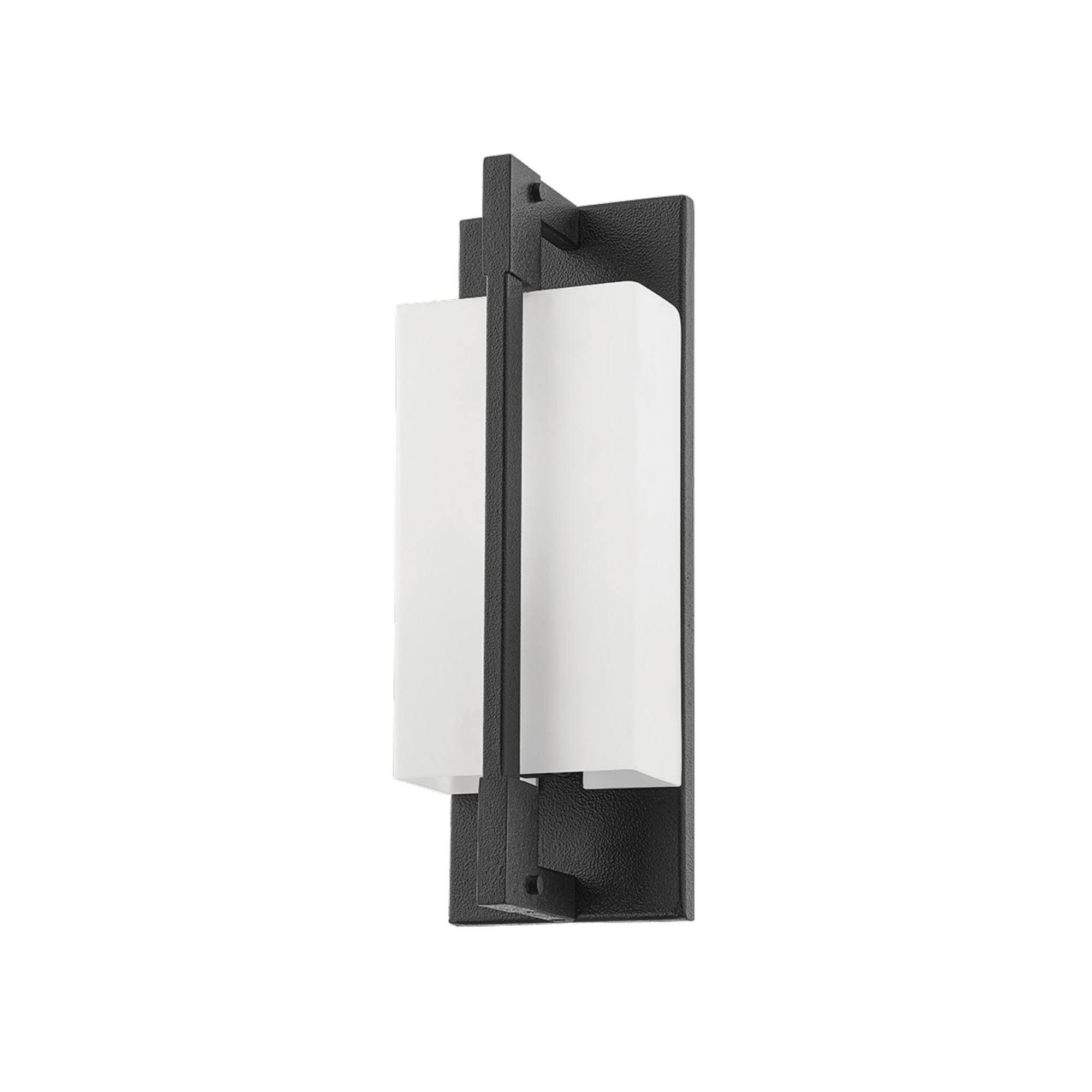 Blade Wall Sconce 1-Light Outdoor LED in Forged Iron 4.5L x 4.5W x 13H