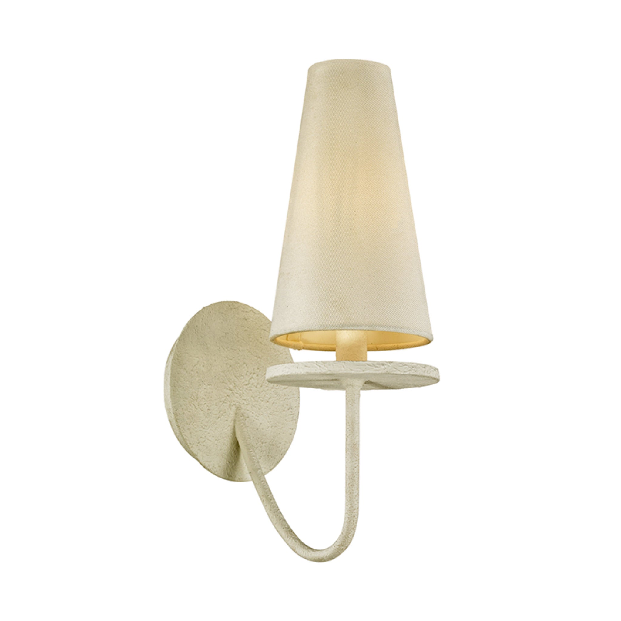 Marcel Wall Sconce 1-Light LED in Gesso White 5.5L x 5.5W x 14.25H