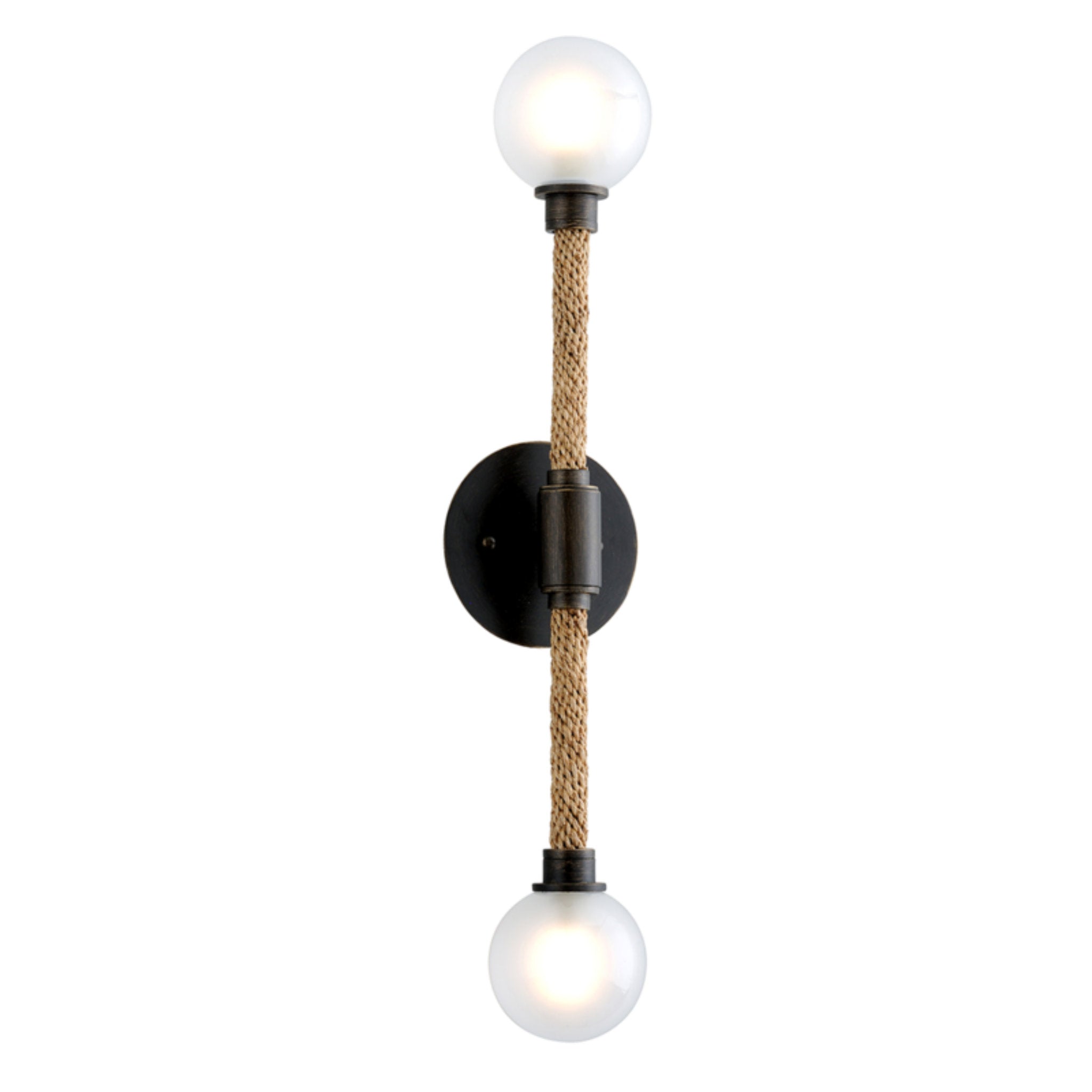 Nomad 2-Light Wall Sconce in Classic Bronze 5W x 23.75H