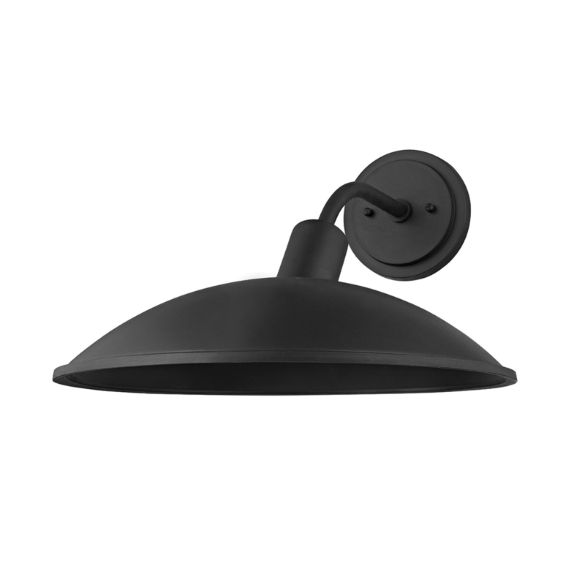 Otis Wall Sconce 1-Light Outdoor LED in Textured Black 15.5L x 15.5W x 10.75H