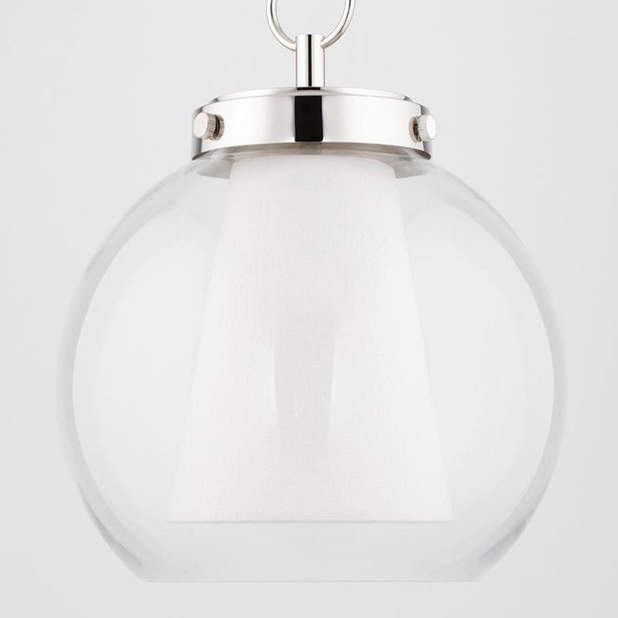 Sasha 1-Light Pendant in Aged Brass 18L x 15W x 16.5H