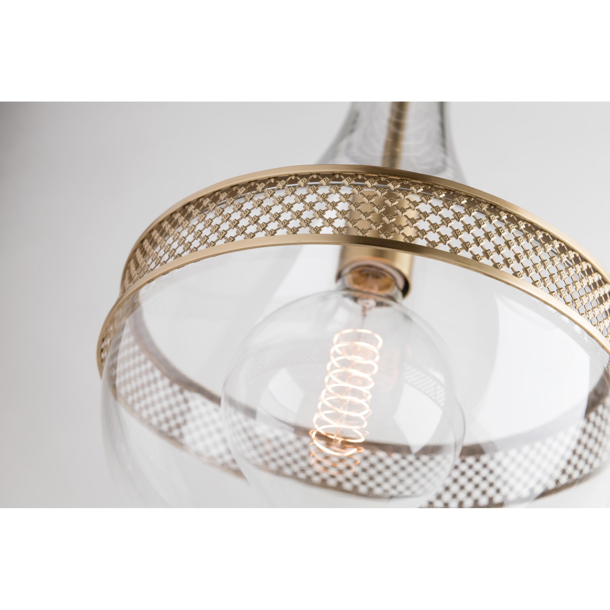 Hagen 1-Light Pendant in Polished Nickel 10.75L x 10.75W x 23H