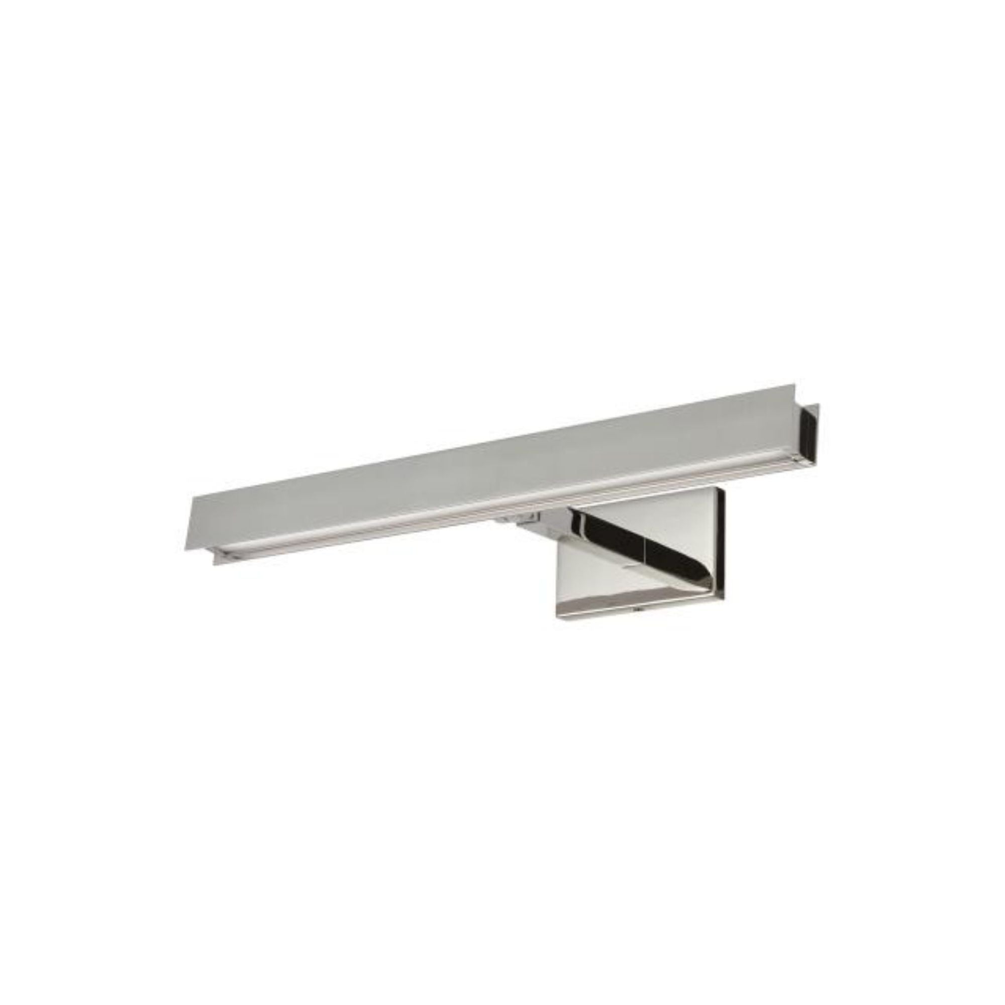 Bau 18 Picture Light Wall Collection 1-Light 3000K Polished Nickel by Sean Lavin