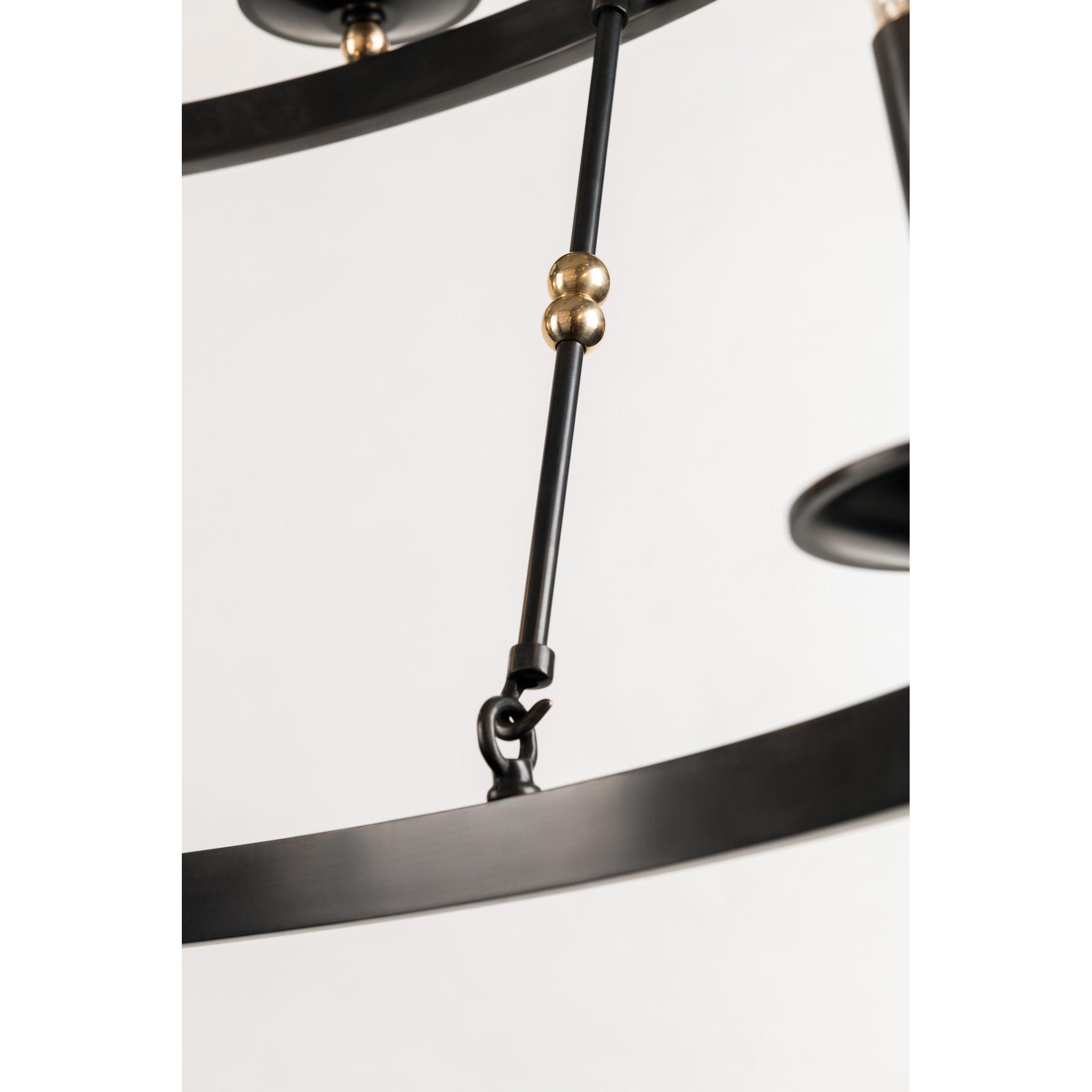 Allendale 36-Light Chandelier in Aged Brass 58L x 58W x 54.25H