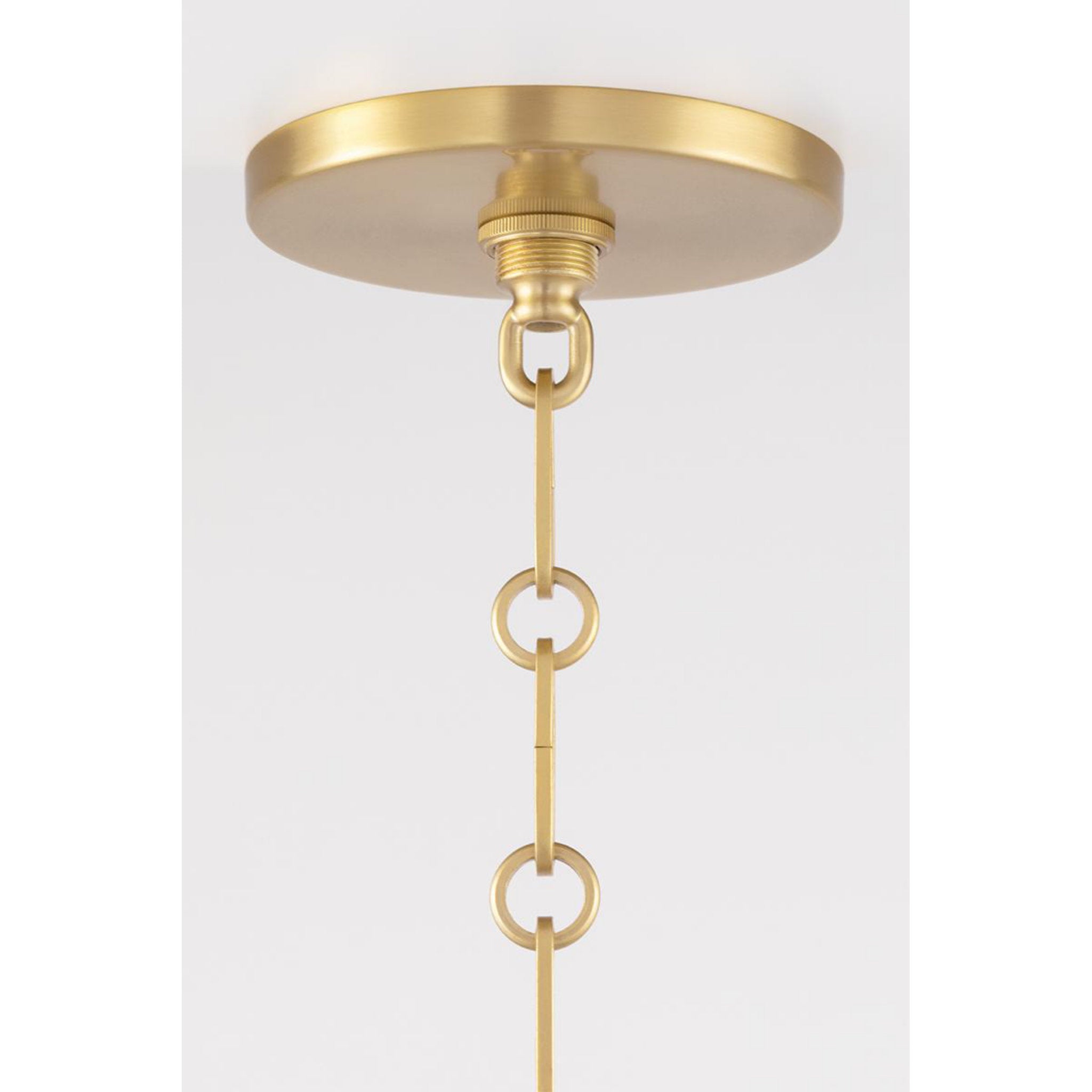 Eldridge 1-Light Pendant in Polished Nickel 15.5L x 15.5W x 22H