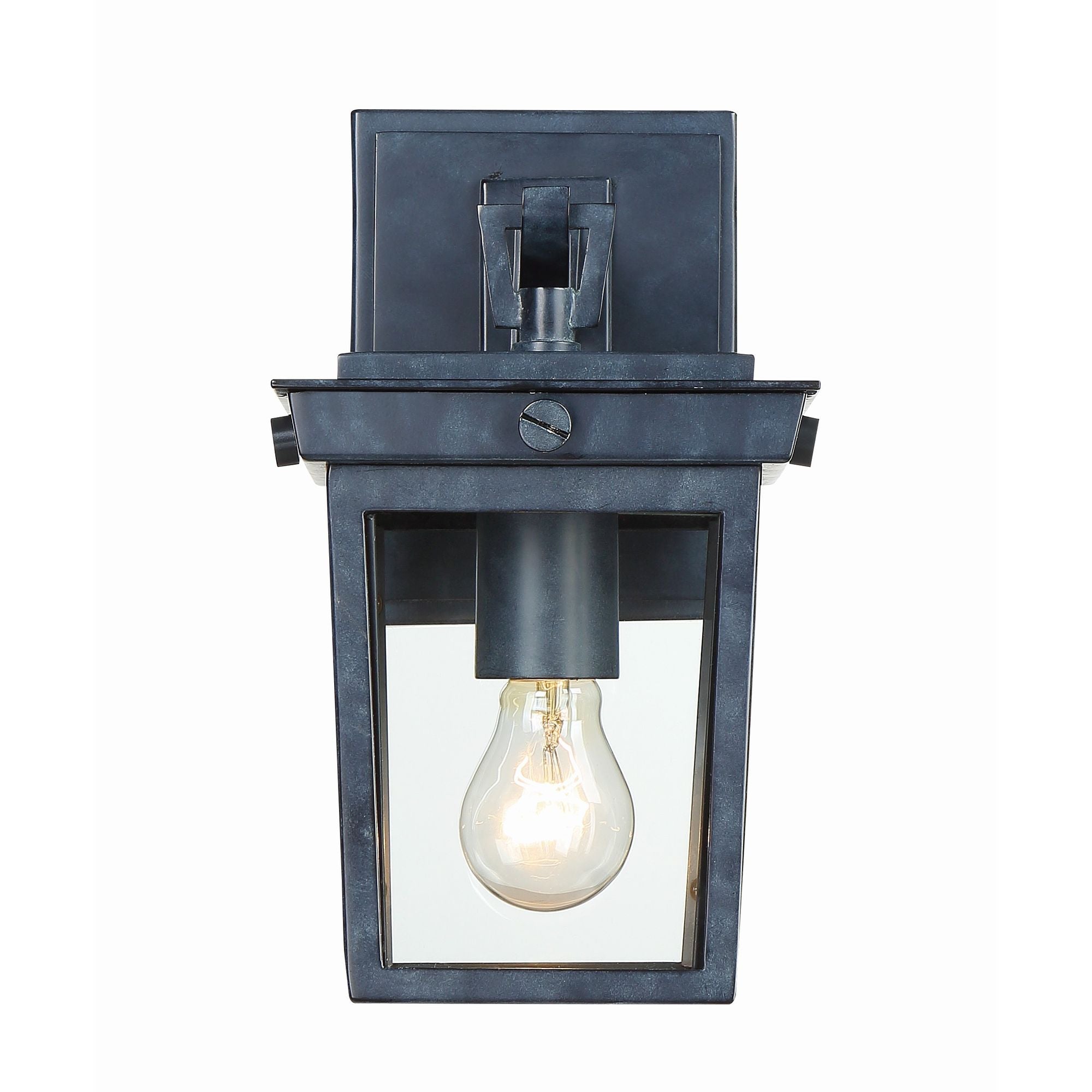 Belmont 1 Light Graphite Outdoor Sconce 6.5"W x 11"H x 8.25"D