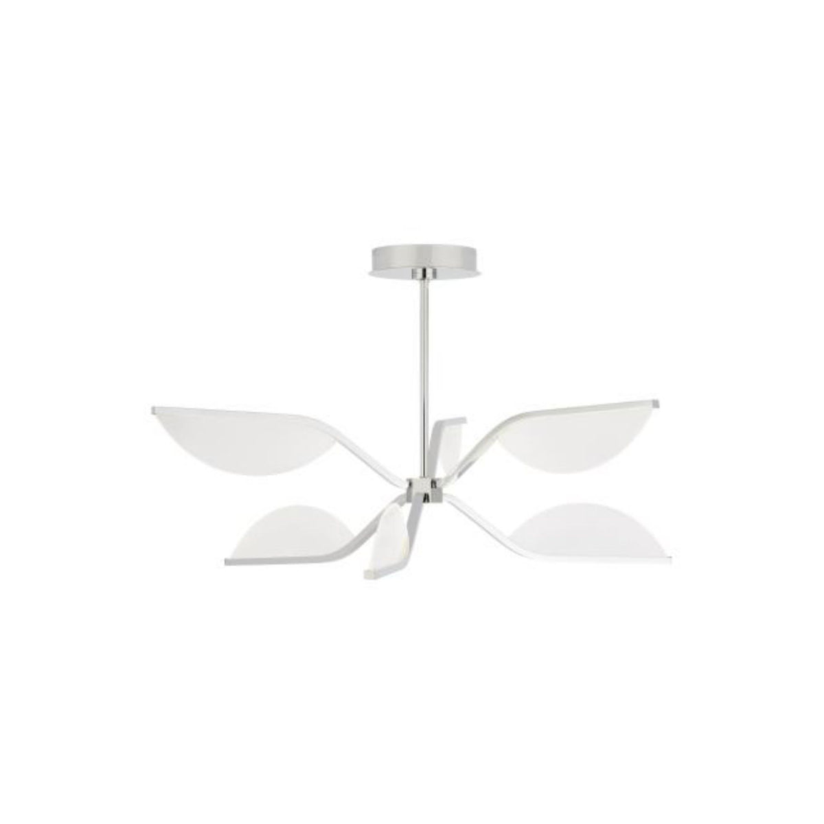 Belterra 30 Flushmount/Chandelier Chandeliers 1-Light LED 3000K Polish