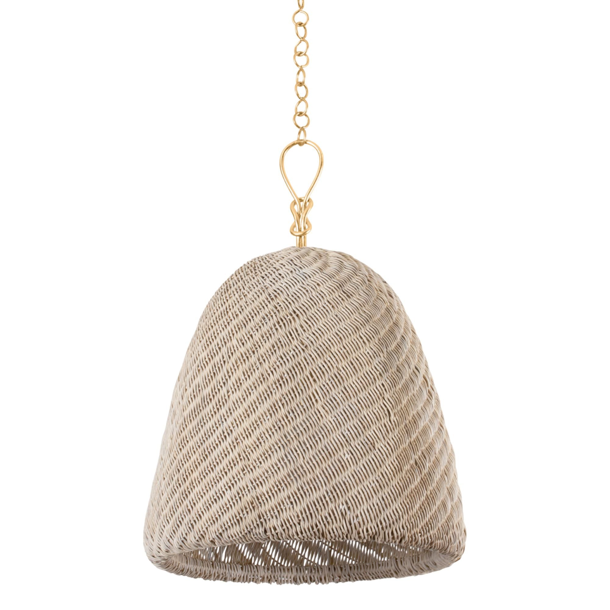 Reina 1-Light Pendant in Gold Leaf by Becki Owens 21W x 30H