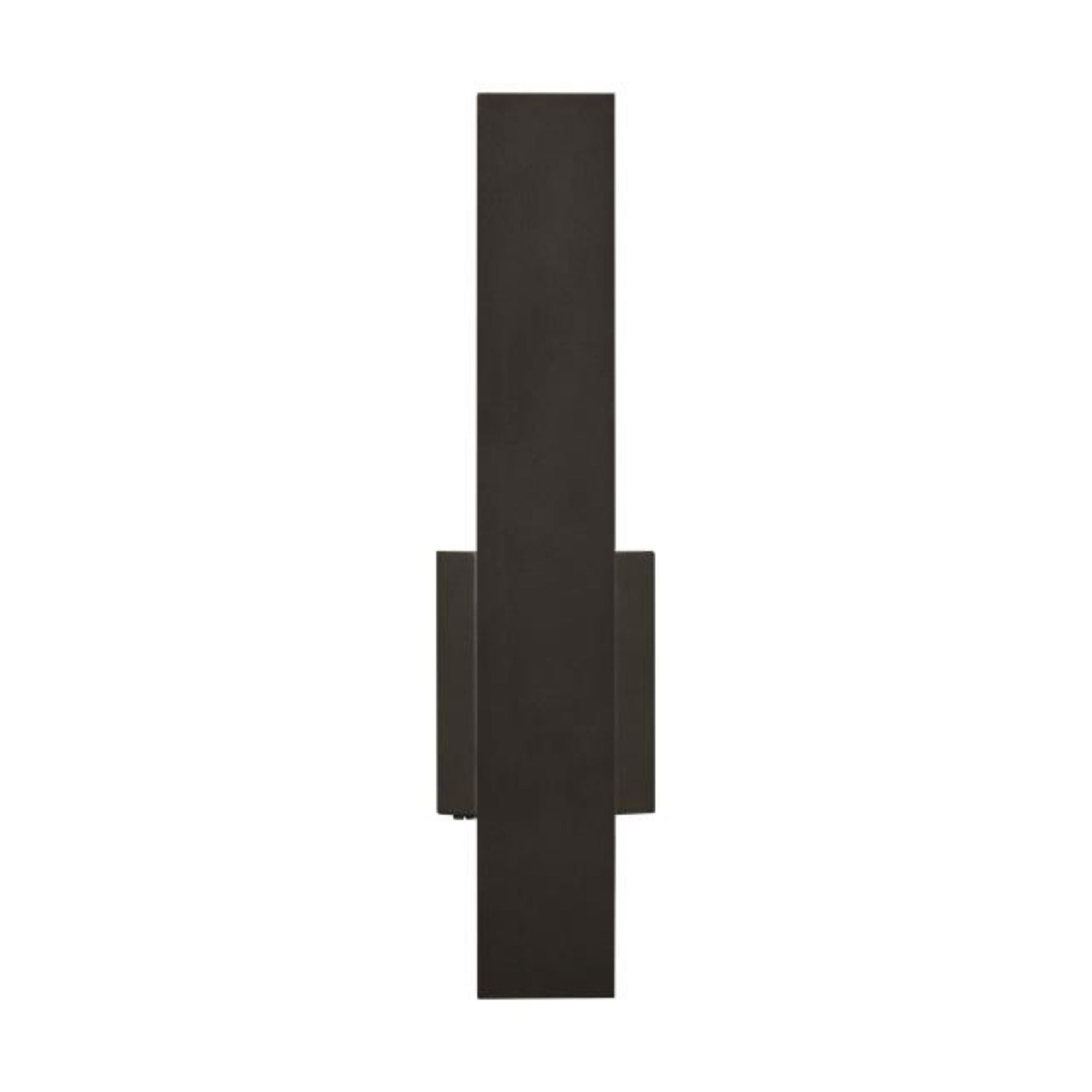 Blade 18 Outdoor Wall Outdoor 1-Light LED 2700K/3000K Selectable Bronze by Sean Lavin
