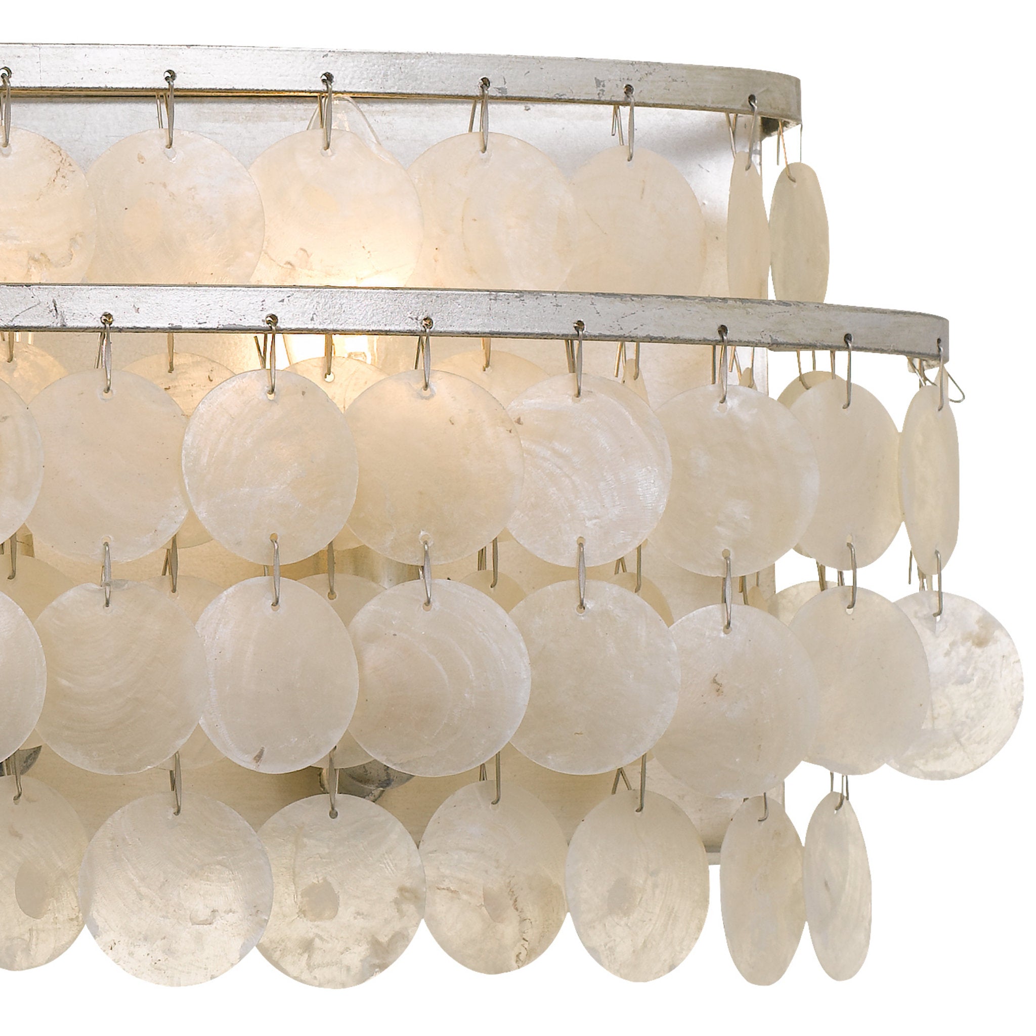 Brielle 23'' Antique Silver Bathroom Vanity Silver 23"W x 7.25"H x 5"D