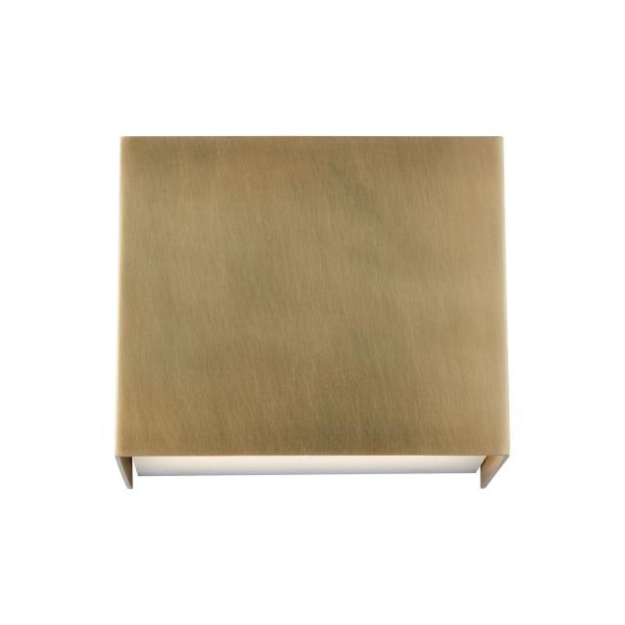 Brompton Small Wall Sconce Wall Collection 1-Light LED 3000K Natural Brass by Sean Lavin