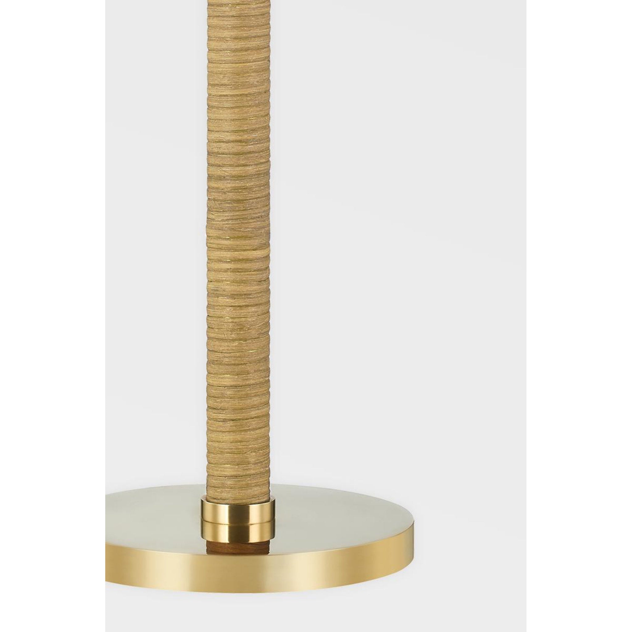 Dorset 1-Light Plug-in Sconce in Aged Brass by Mark D. Sikes 16.25L x 16.25W x 12.25H