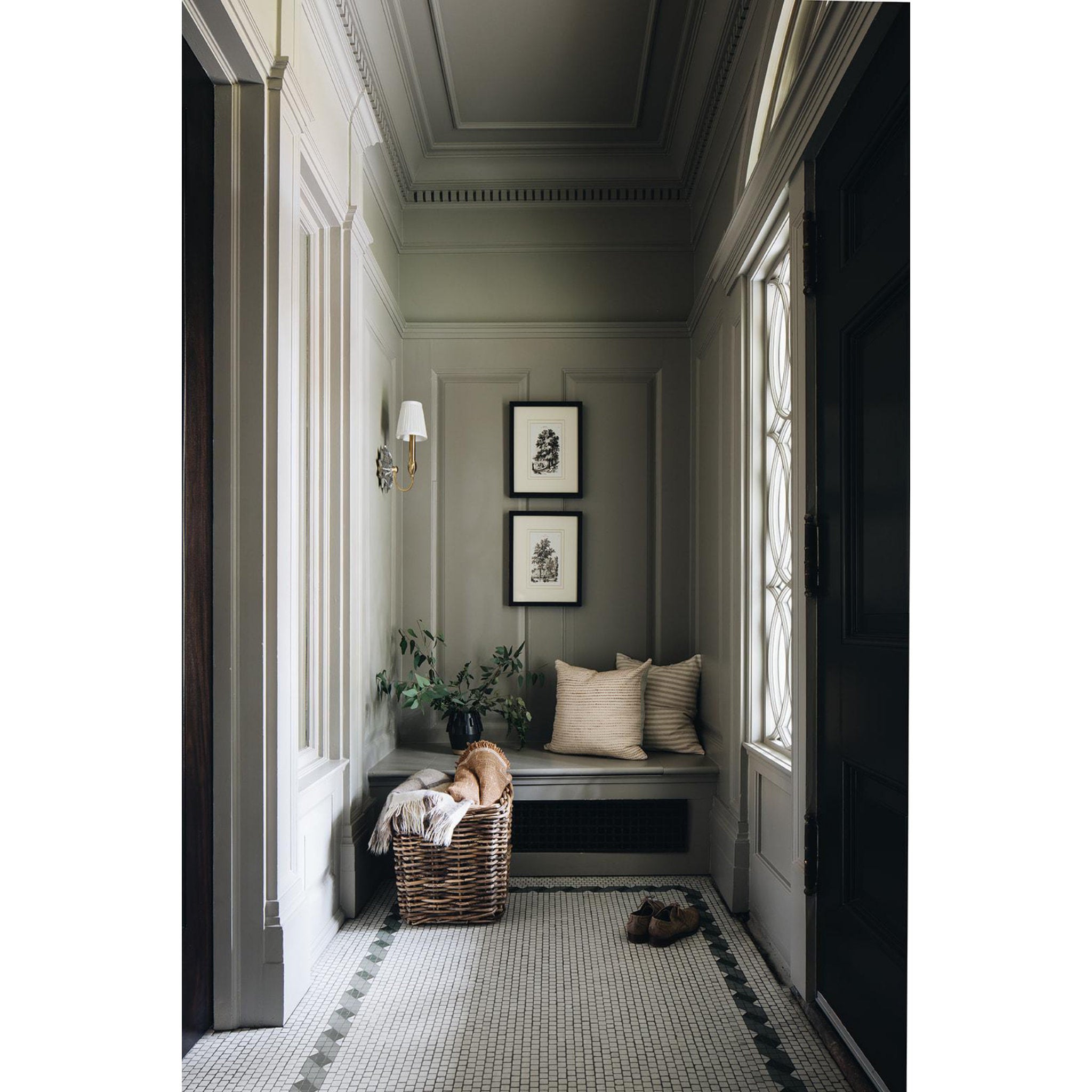 Barton 1-Light Wall Sconce in Aged Brass 7.5L x 7.5W x 13.5H