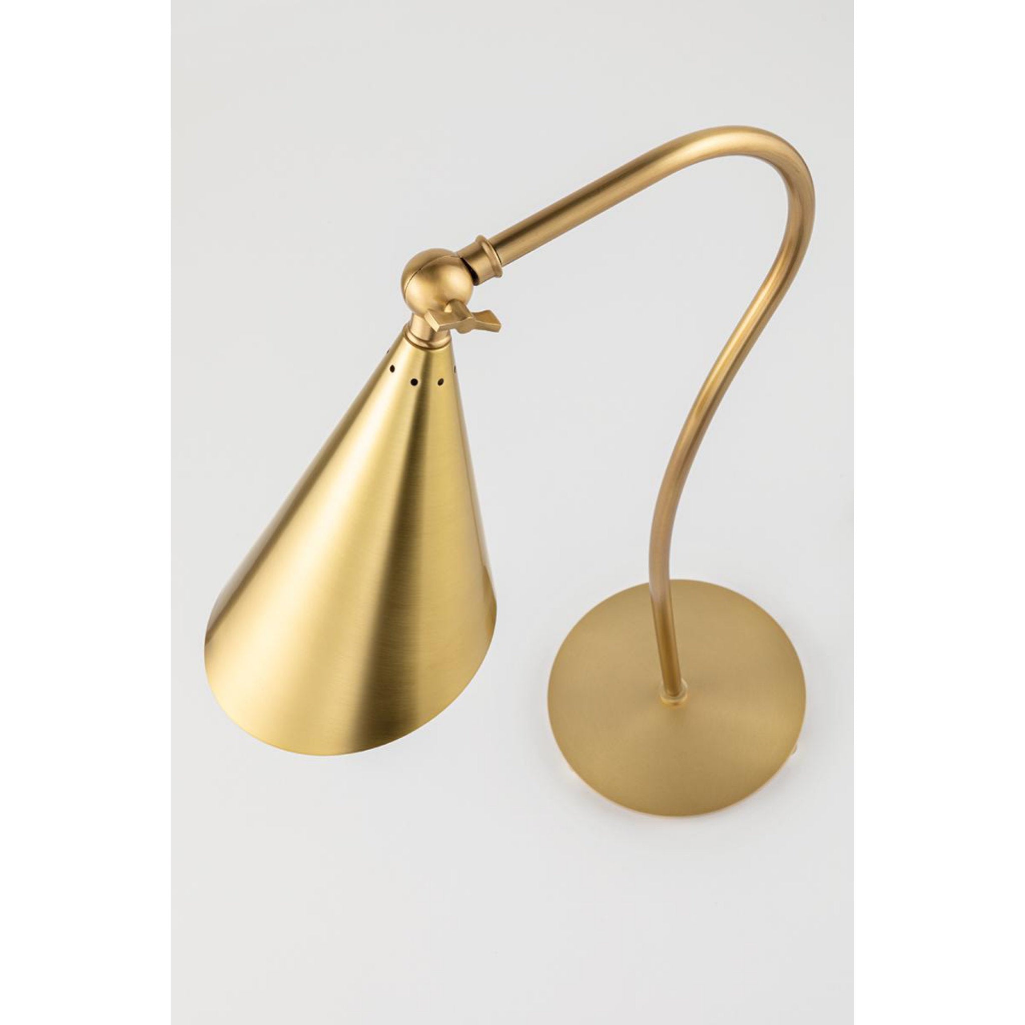 Lupe 1-Light Table Lamp in Old Bronze 7W x 20.5H