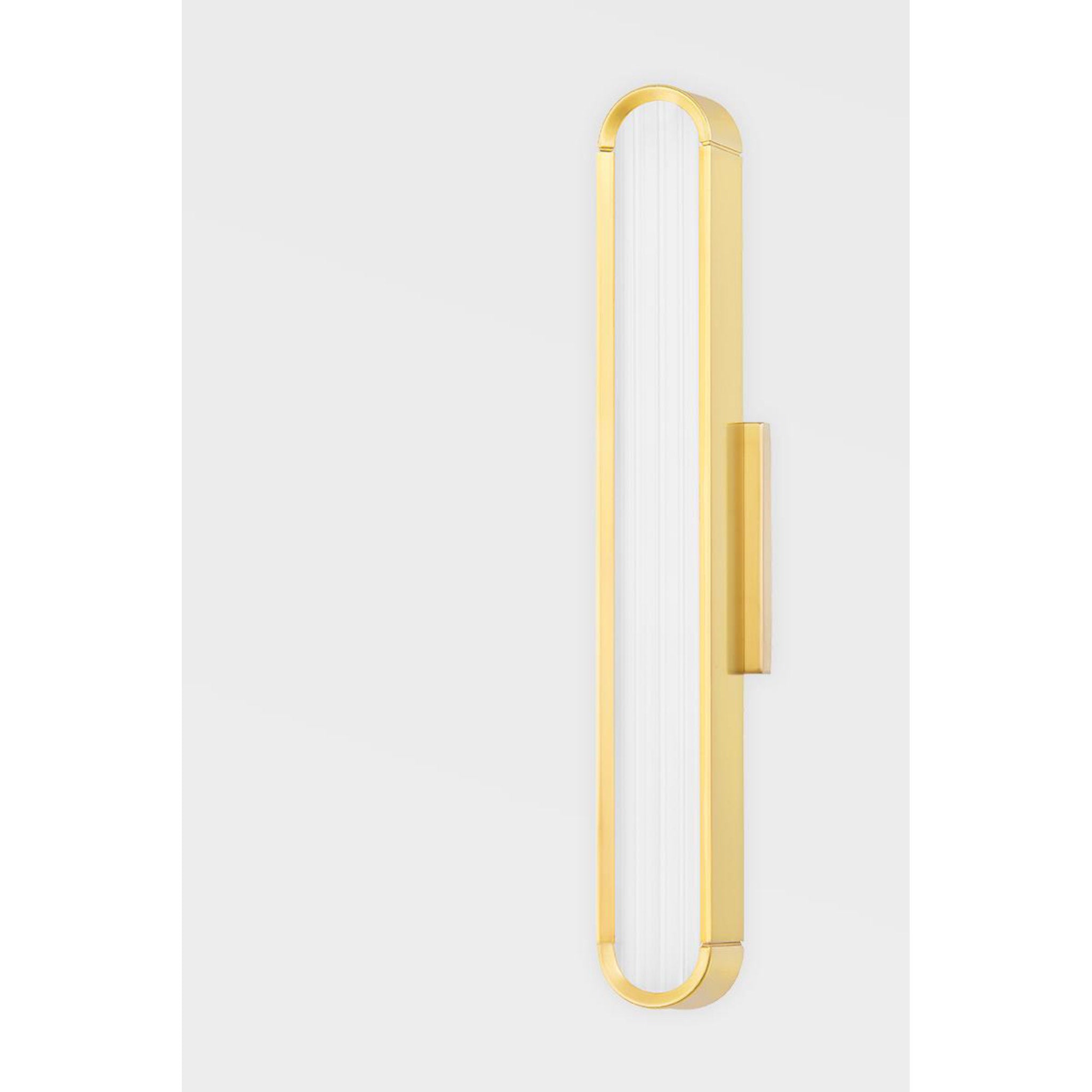 Starkey 1-Light Bath and Vanity in Aged Brass 32.5L x 2.75W x 2H