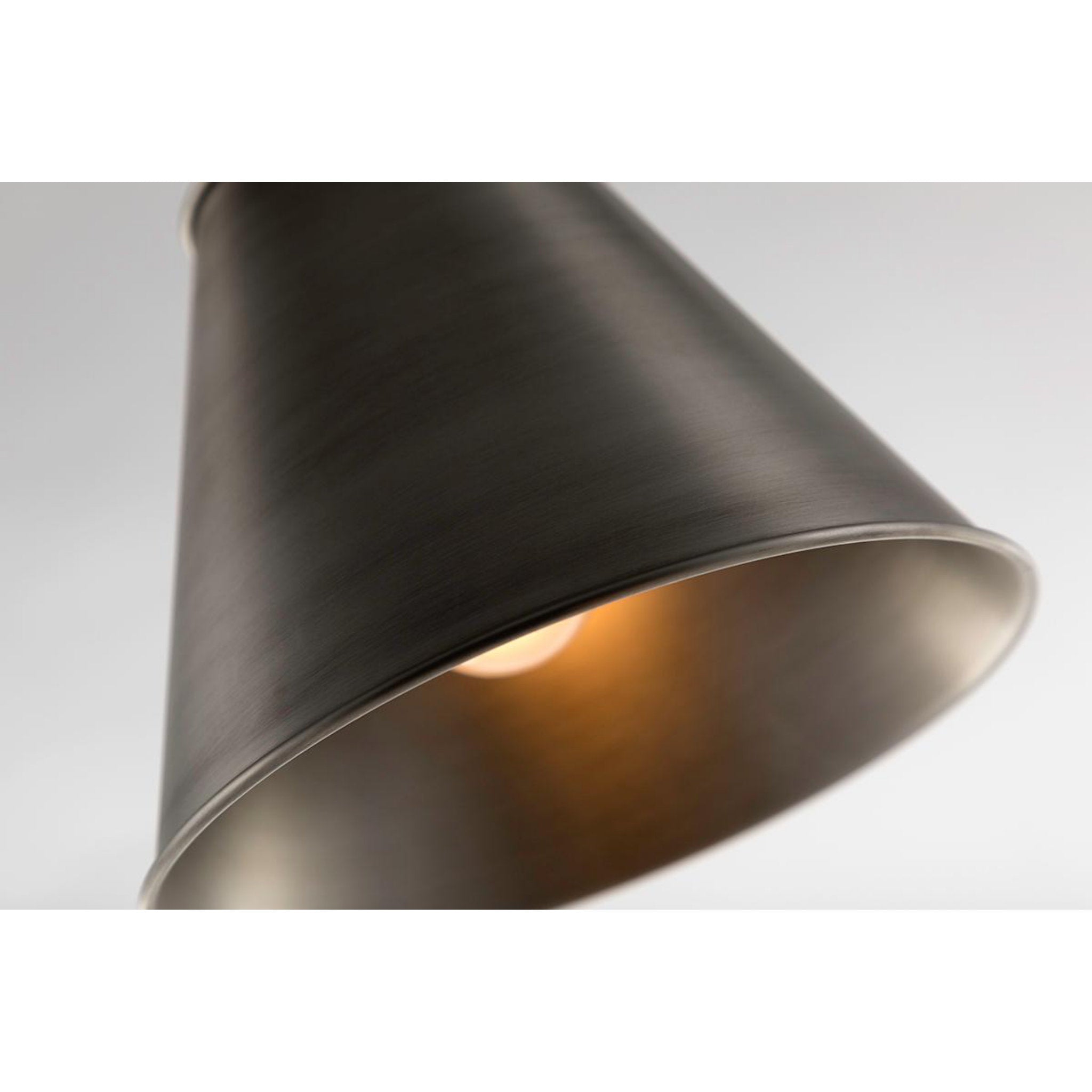 Altamont 1-Light Pendant in Distressed Bronze 18L x 18W x 21.25H