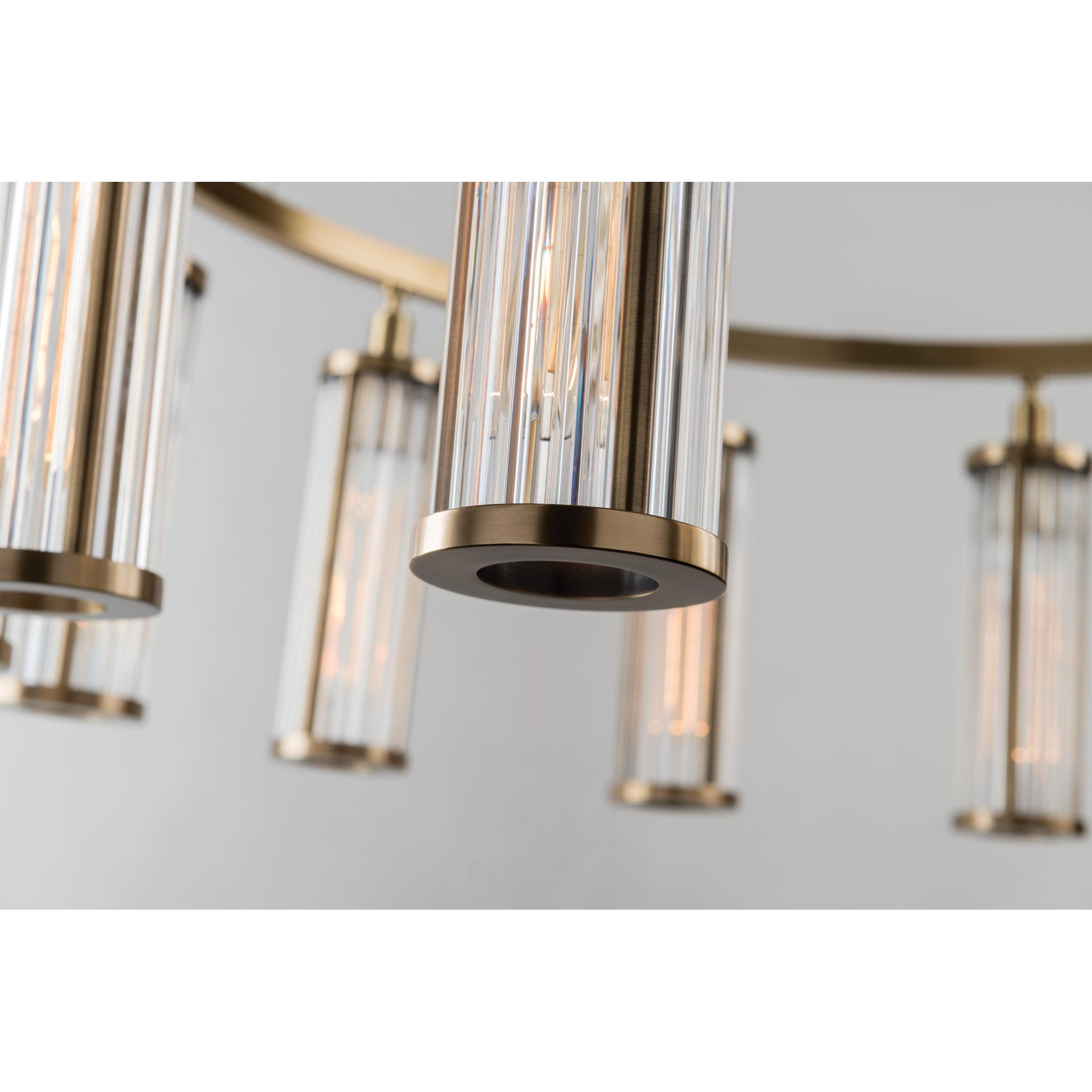 Marley 1-Light Pendant in Polished Nickel 4L x 4W x 14.25H