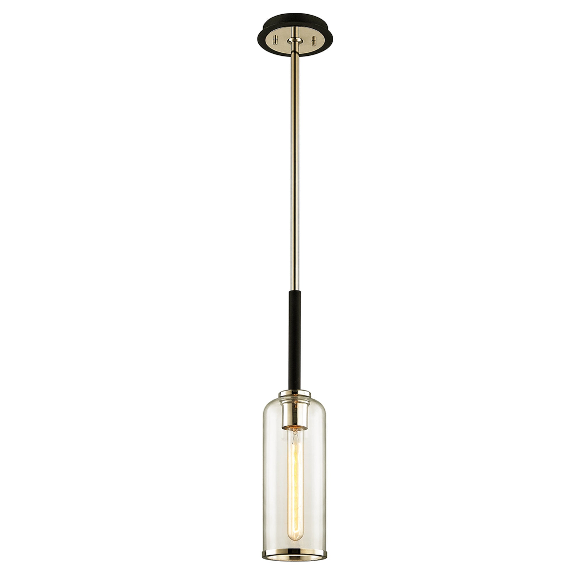 Aeon Pendant 1-Light LED in Textured Black 4.75L x 4.75W x 20H