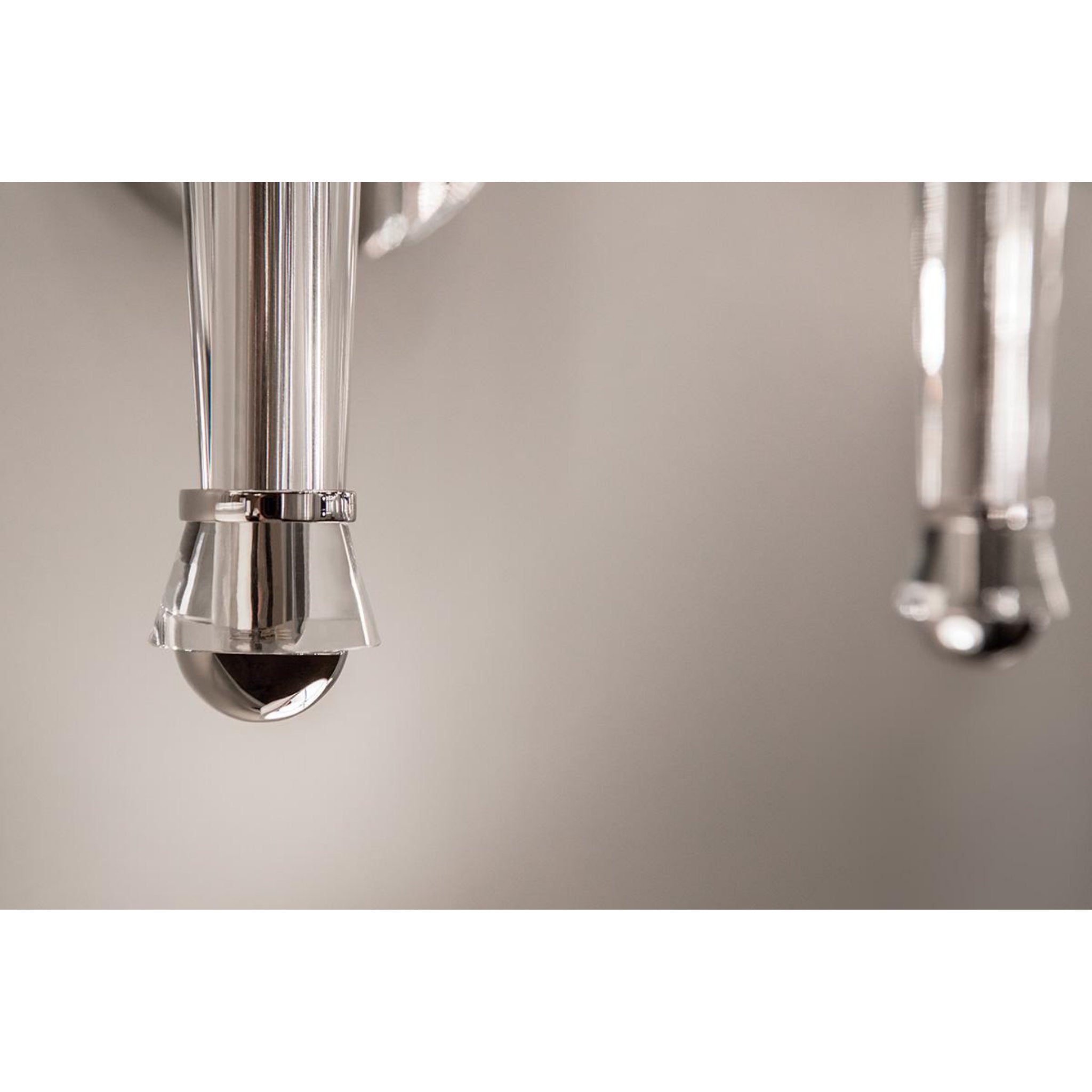 Volta 1-Light Wall Sconce in Polished Nickel 4.75L x 4.75W x 15.25H