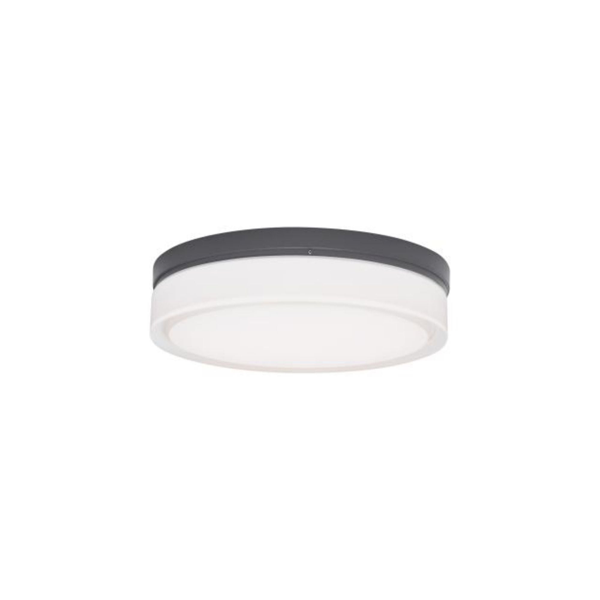 Cirque Small Outdoor Wall/Flush Mount Outdoor 1-Light LED 3000K Charcoal by Sean Lavin