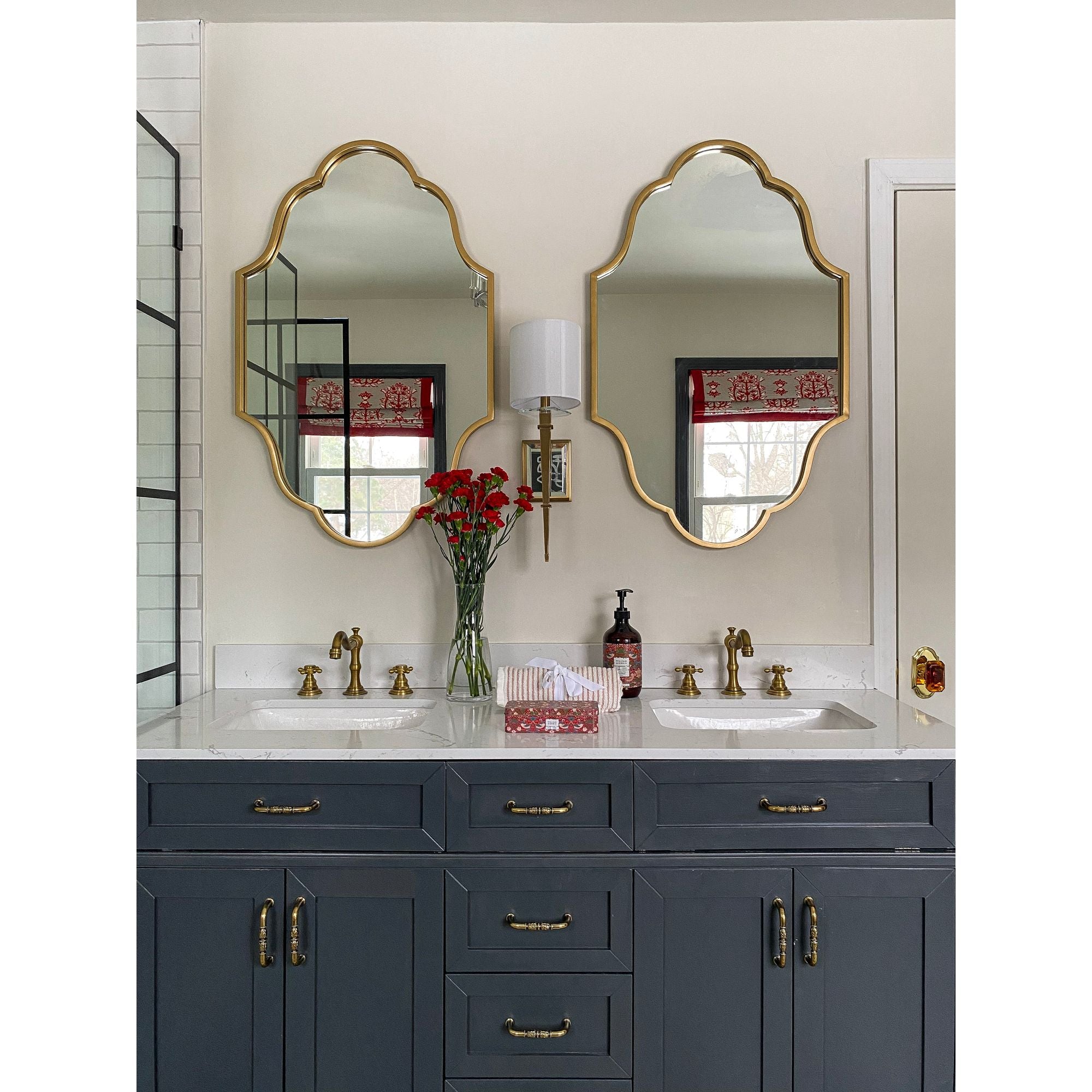 Clifton 8'' Aged Brass Sconce Gold 8"W x 20"H x 8"D