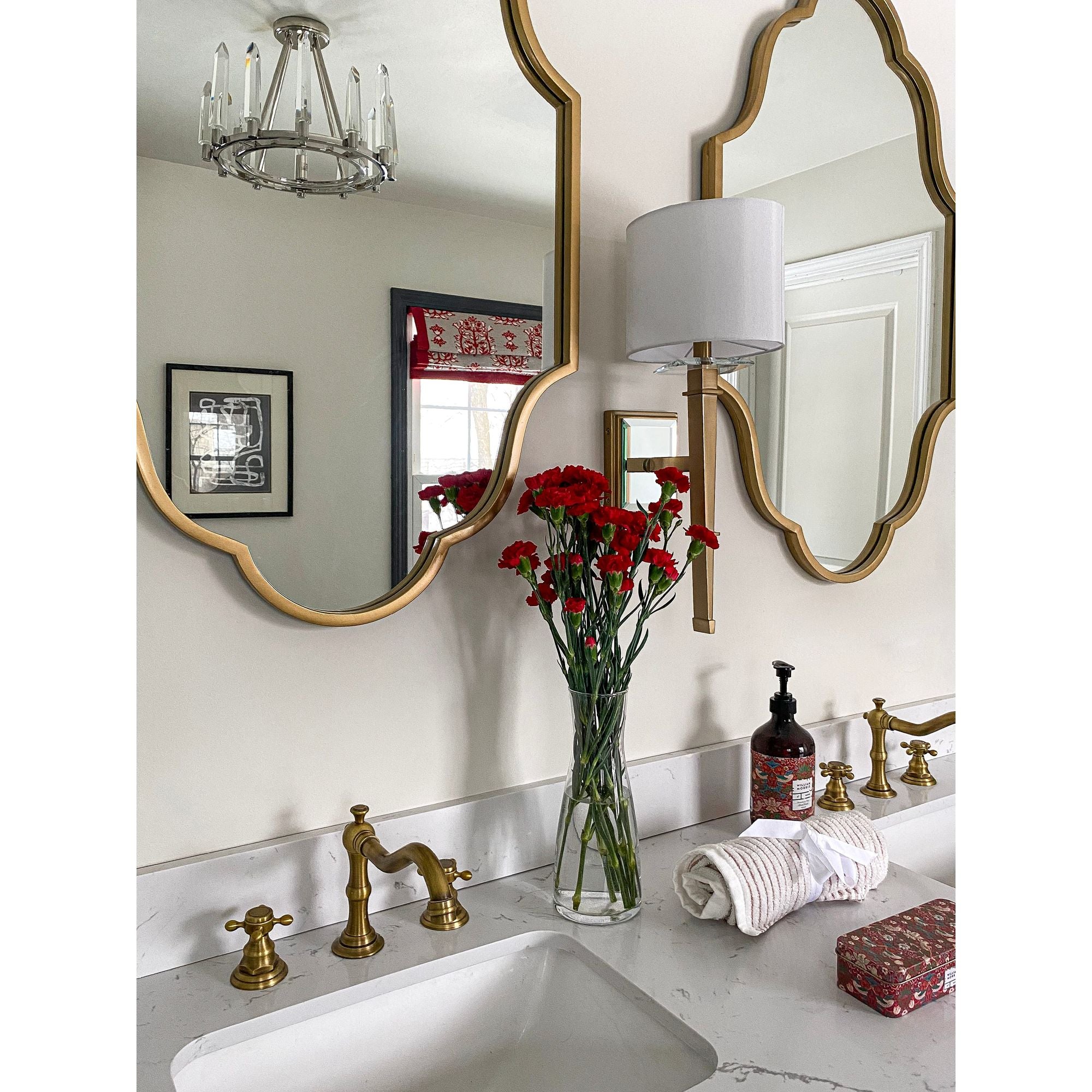 Clifton 8'' Aged Brass Sconce Gold 8"W x 20"H x 8"D