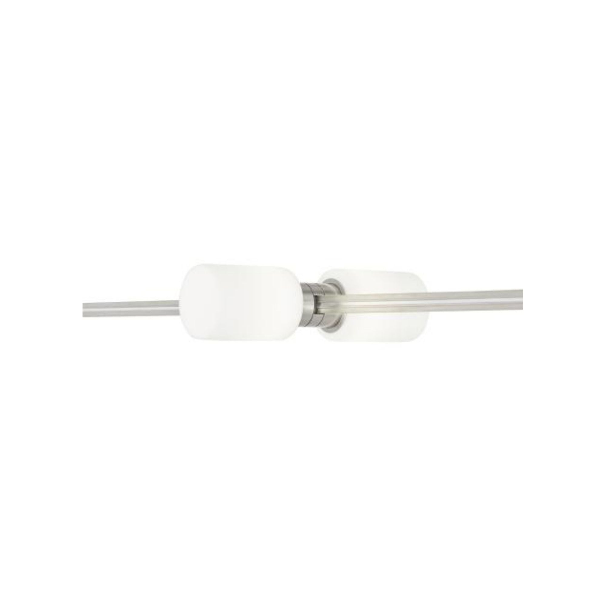 Cylinders Head MonoRail 1-Light LED 3000K Satin Nickel by Sean Lavin