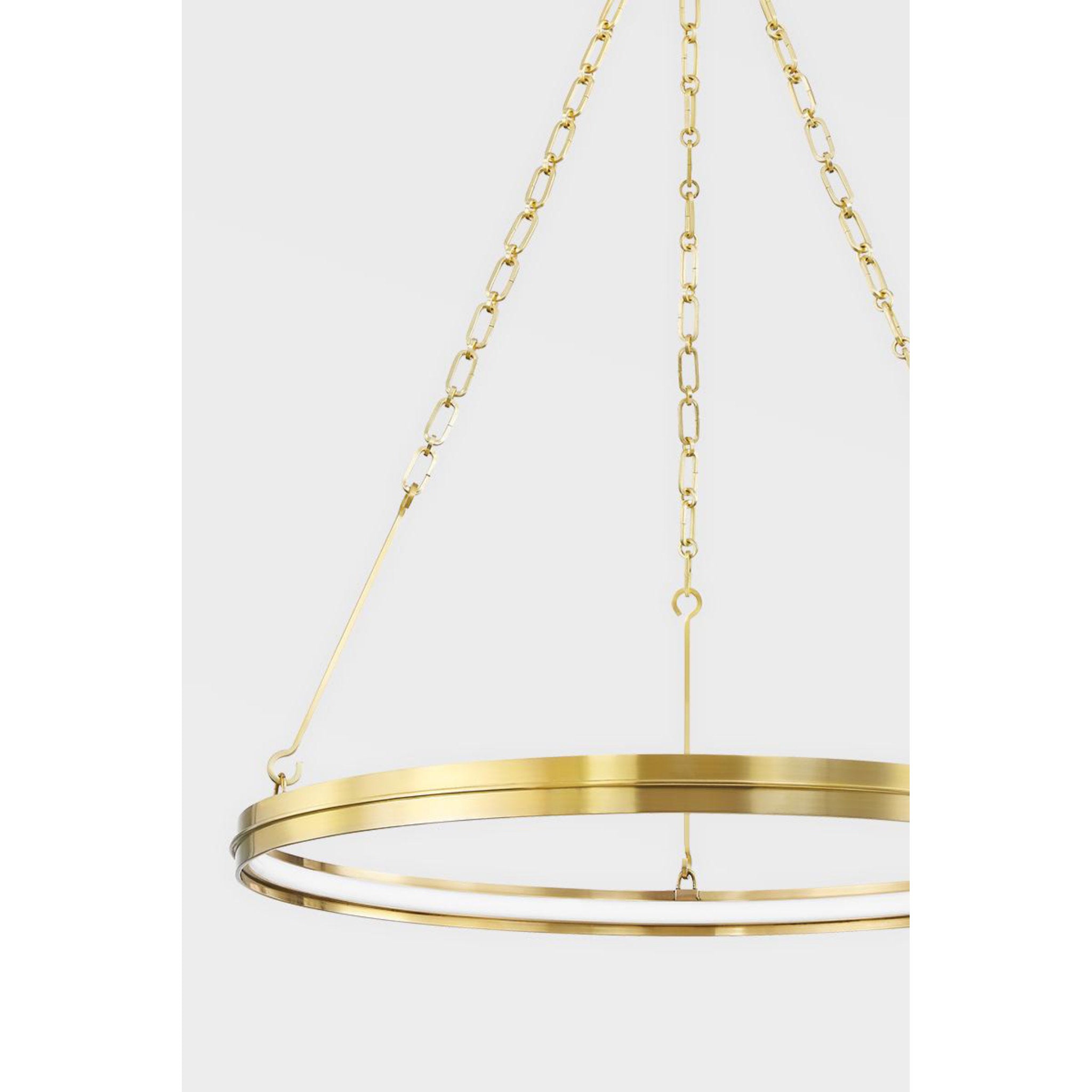 Rosendale 1-Light Chandelier in Old Bronze 28W x 2.25H